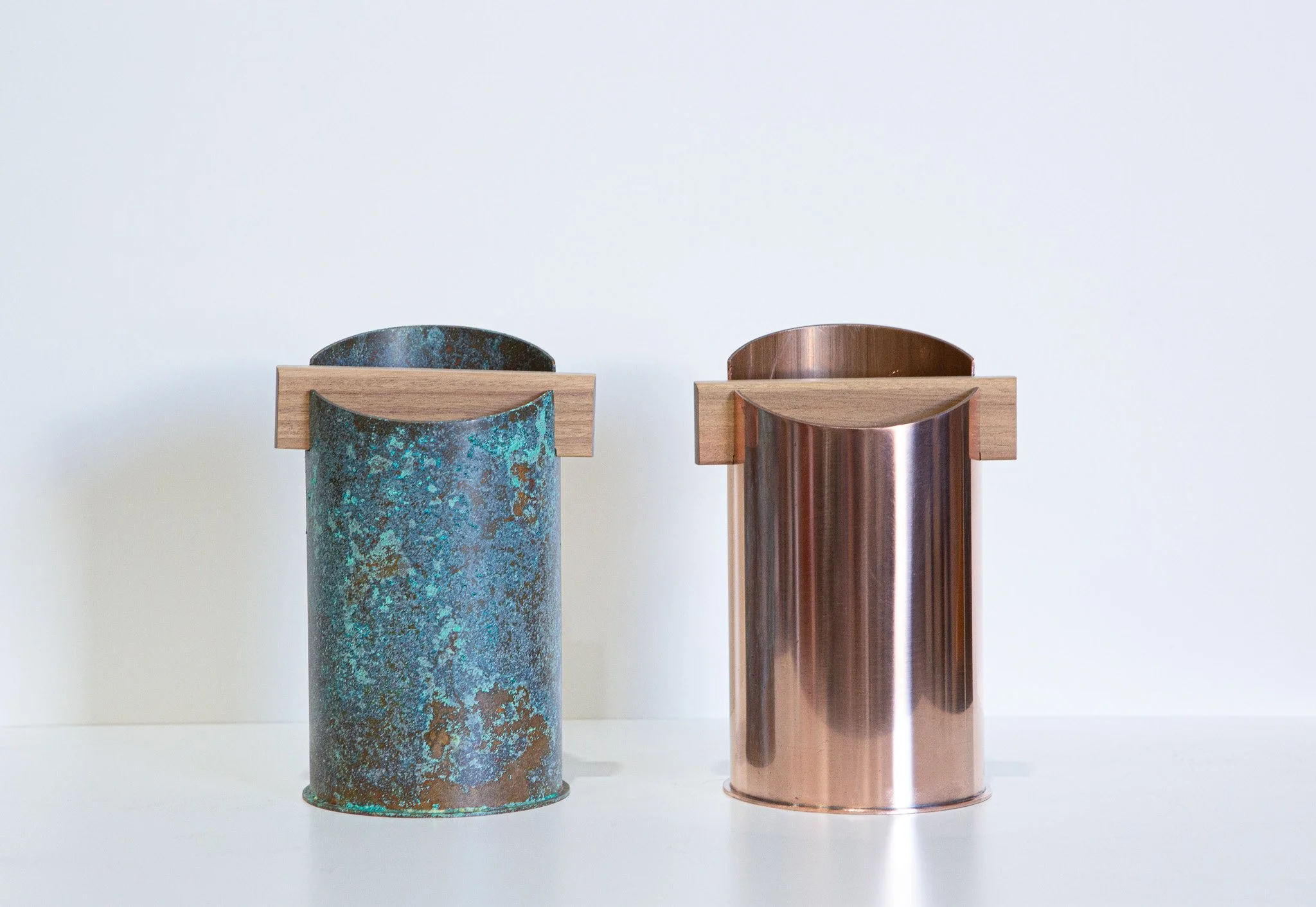 Copper Coffee Knock Box