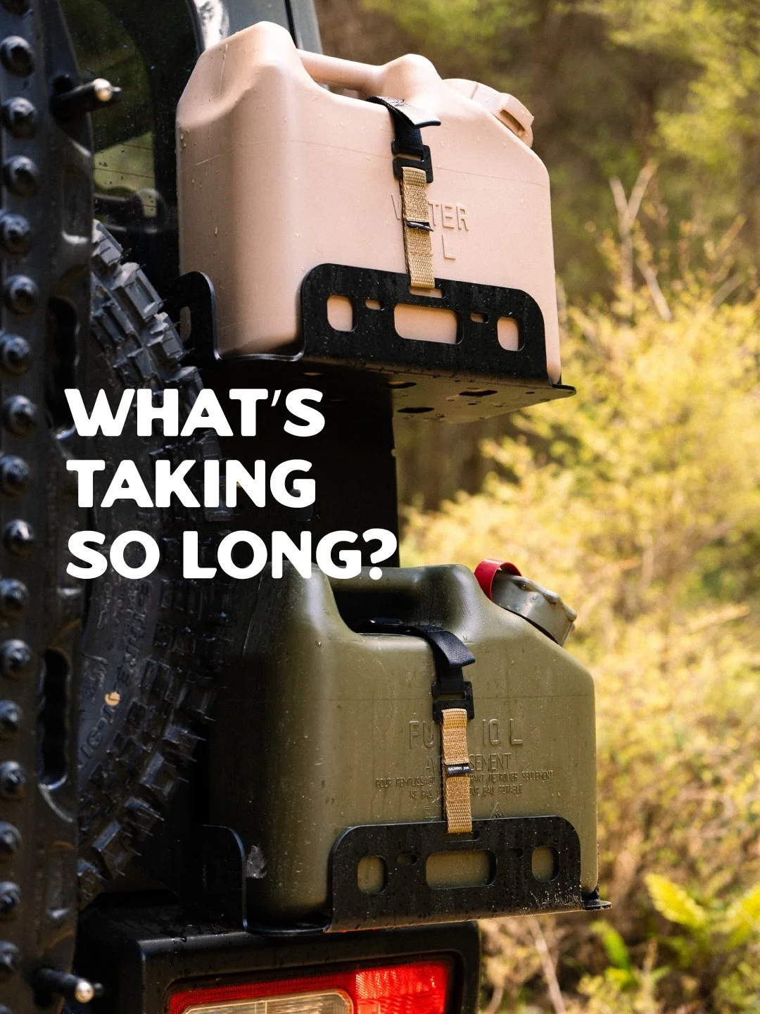 A bit more on the rear door!

Thanks for putting a rocket up our Jimny on this one. We are now full steam ahead to make this next release as good as it can be. 

Next up, some dates 🫡