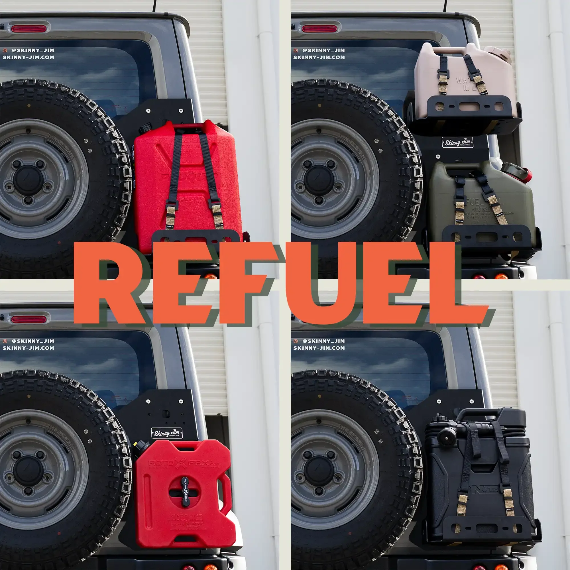 Fuel Holder Rear Door Jimny.webp