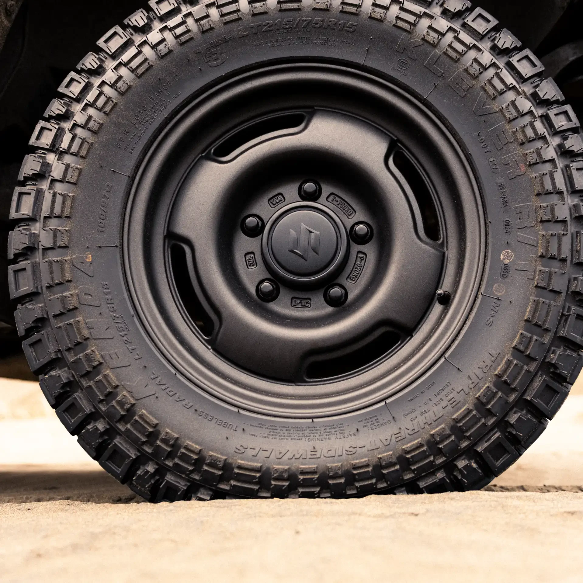 Apio Wildboar Matte Black Suzuki Jimny Wheels.webp