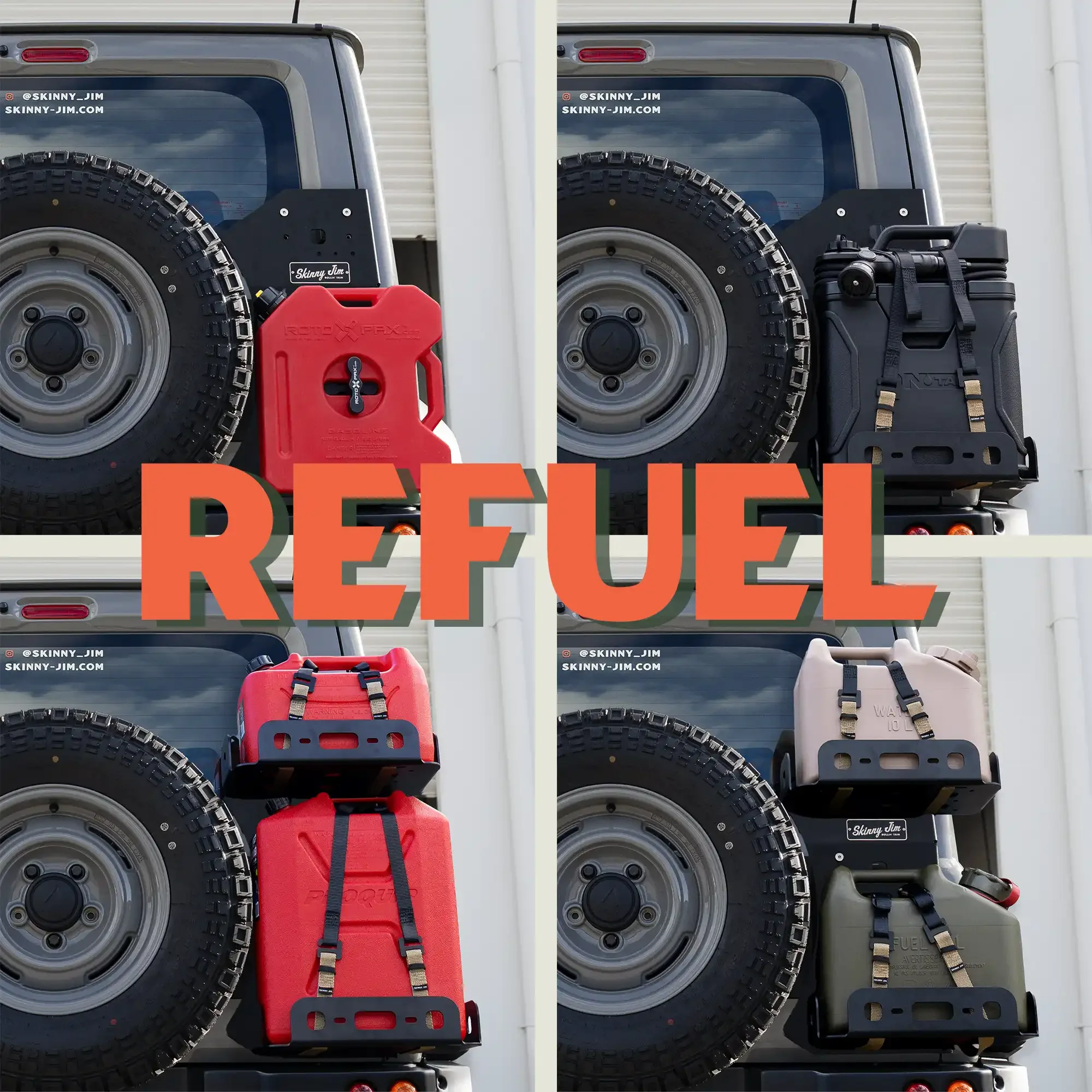 Fuel Holder Rear Door Jimny.webp