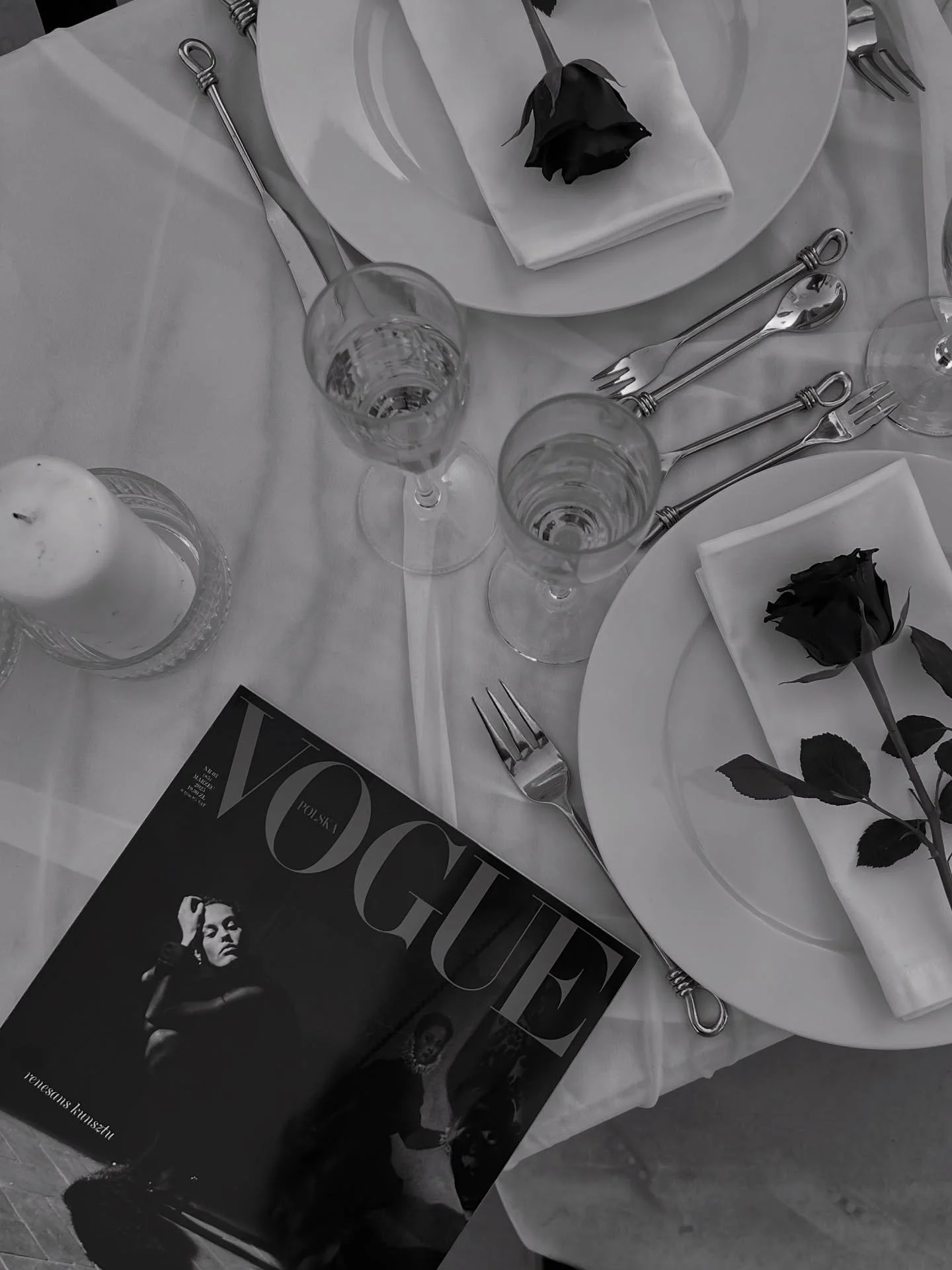 The art of dining: where flavors and aesthetics dance. 🍽️🥀