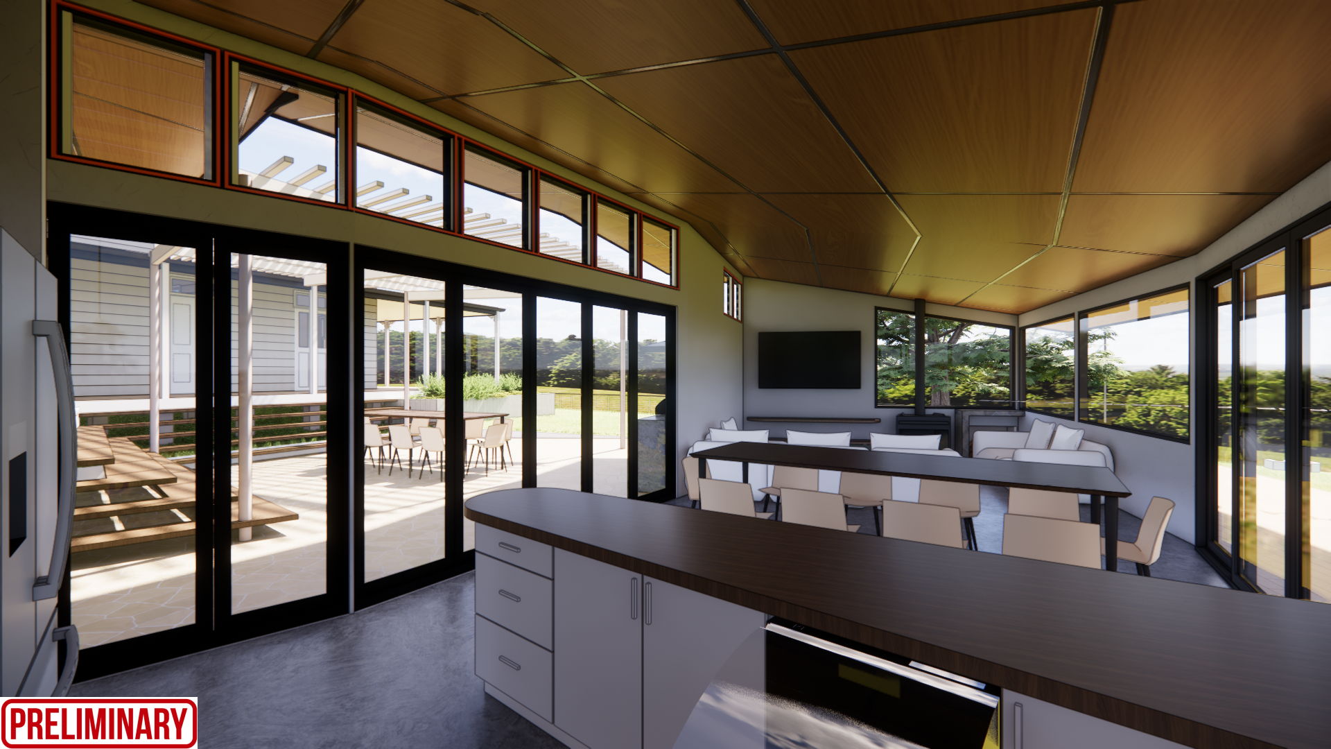 Farmhouse Extension - Radial Concept 06
