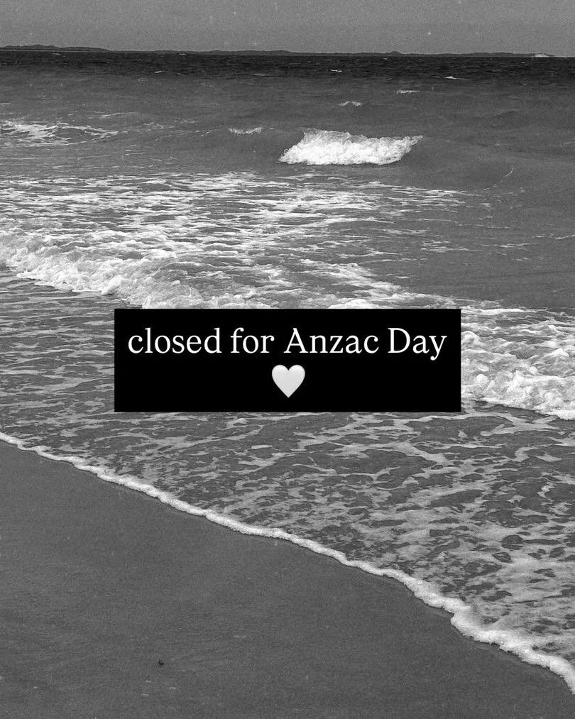 Lest we forget ❤️
Our store will be closed for Anzac Day.
