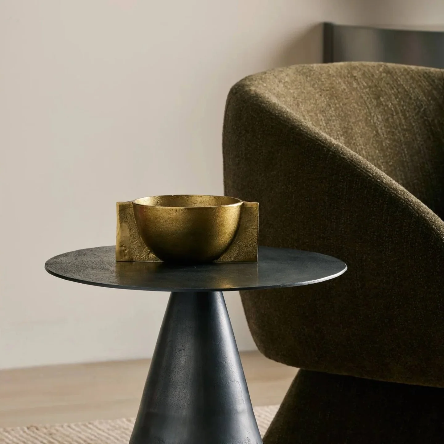One swivel chair is a must&hellip;
Or perhaps 2? 

Shop the Lucca occasional chair with us 🤎
It is the ideal way to bring style and comfort to your living space. With gorgeous green chenille boucle, its contemporary design is a true artistic vision,