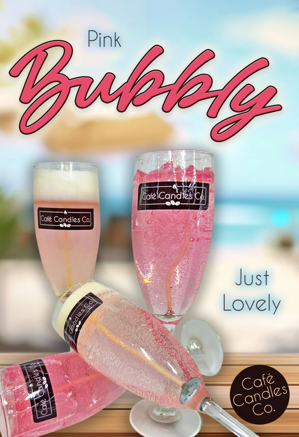 Champagne & Strawberries Flutes