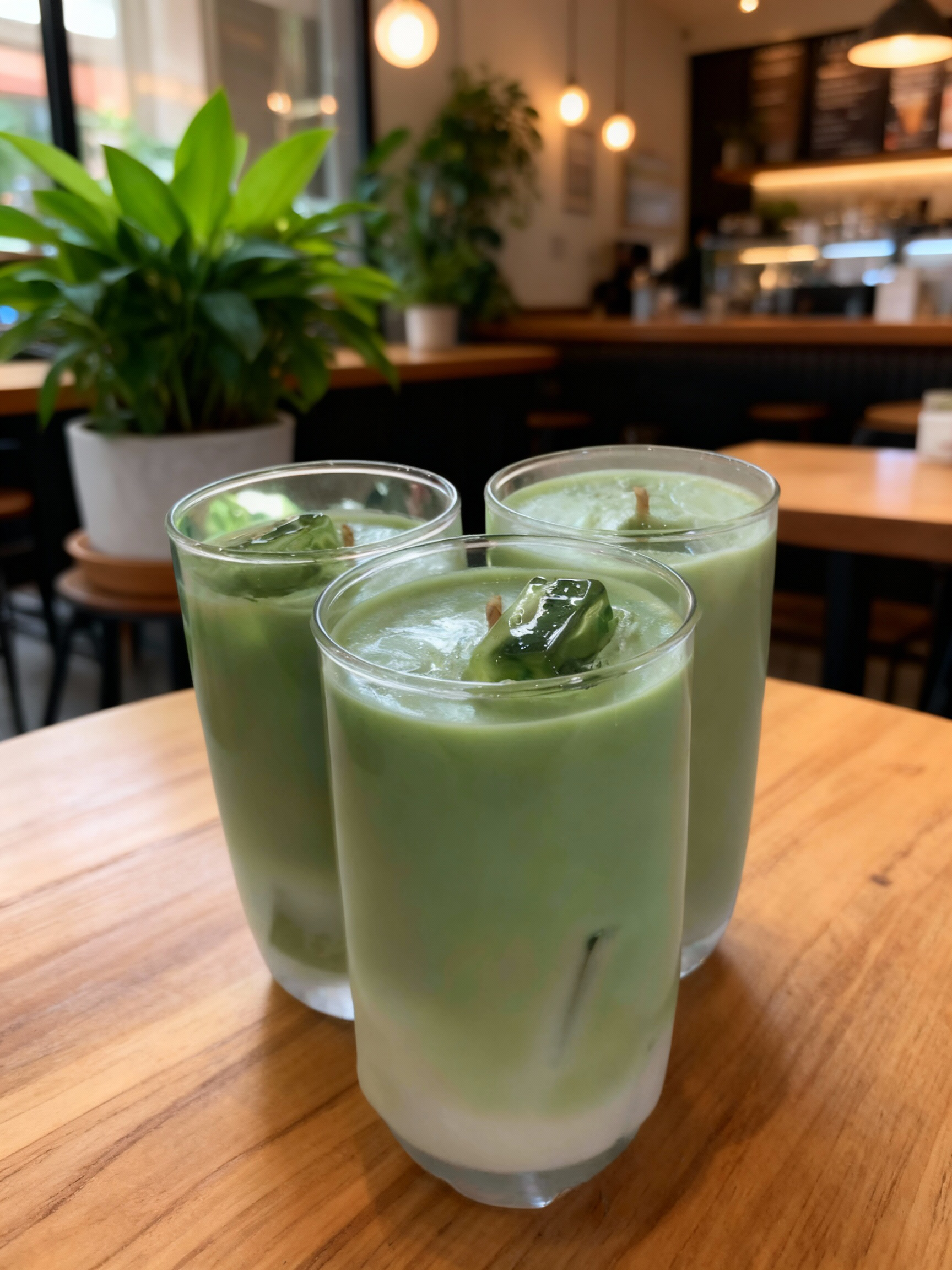 Matcha Iced Latte