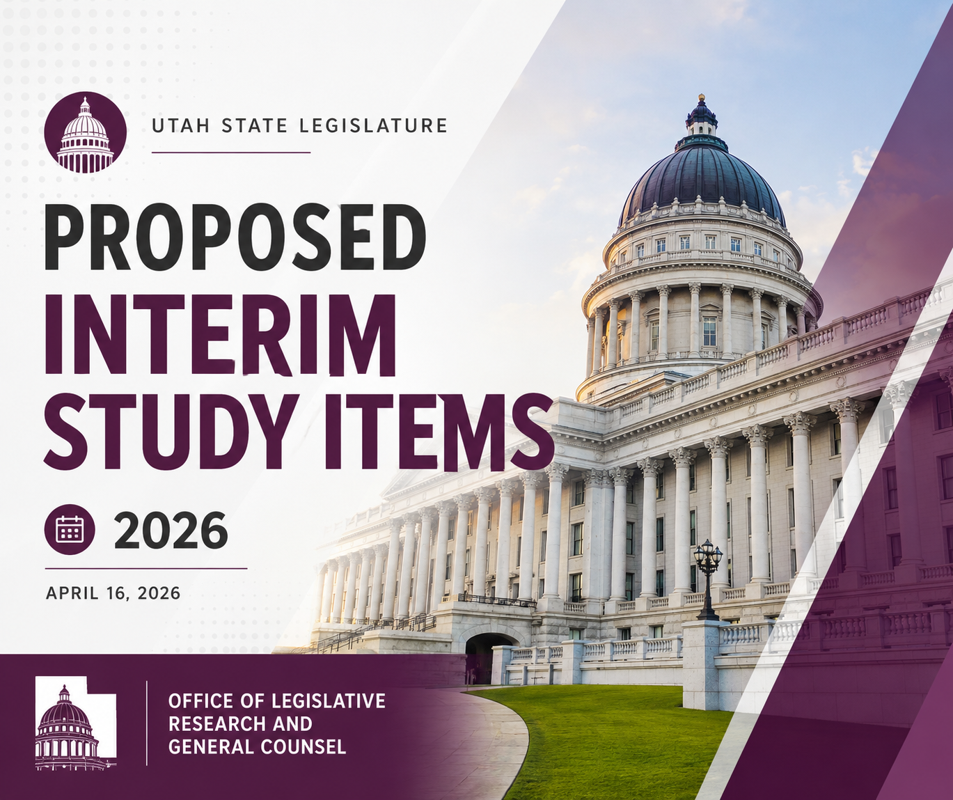 The Interim Period Is Where Utah Policy Gets Made. Is Your Organization at the Table?