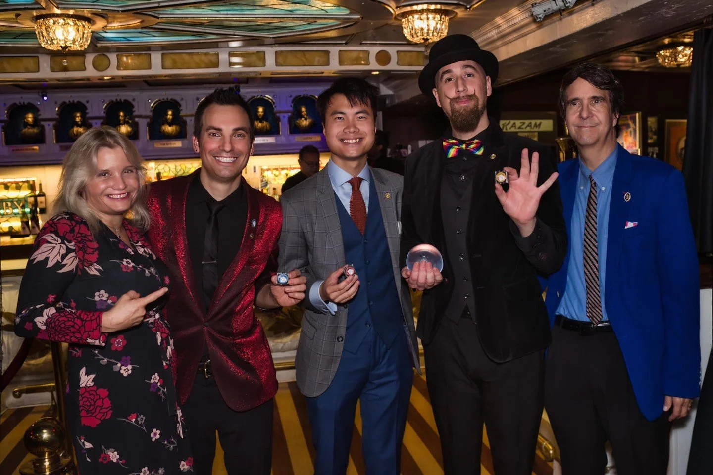 09/19/2023 - I was placed 2nd in the AMA Strolling Magic Showdown.

The winners - To my right is @tetromagic, who placed 1st. And to my left is @dreamupright, who placed 3rd. Being in second place makes a nice sandwich. 

As the legendary magician Li