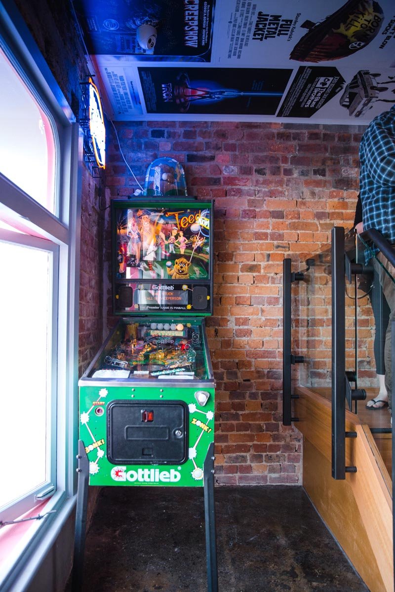 the standard burgers hobart arcade machine