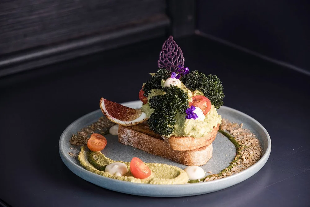 Smashed Avo on Toast Harbourmaster Cafe Devonport