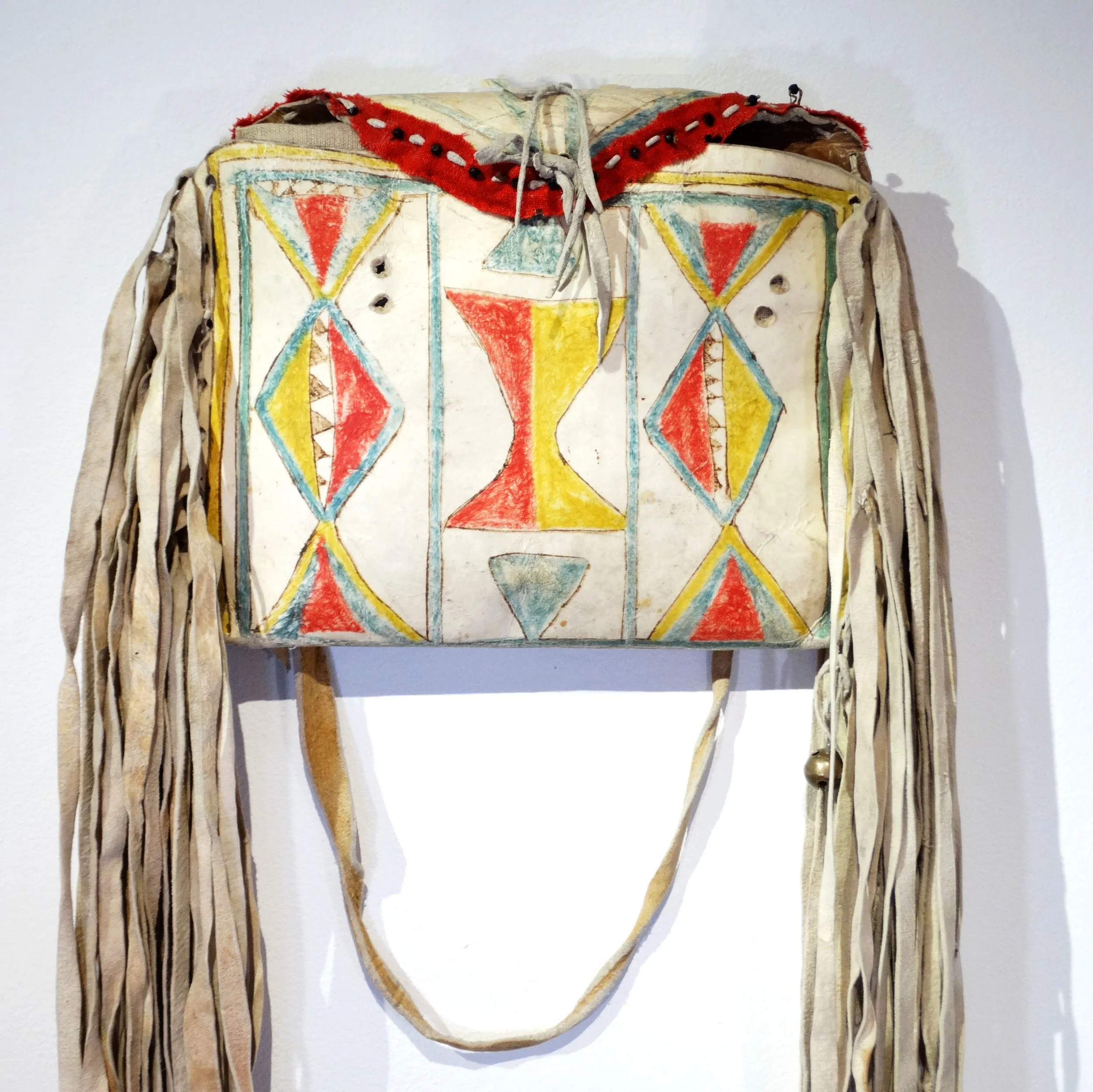 Ojibwa Mini Drum / Rattle — Morning Star Gallery