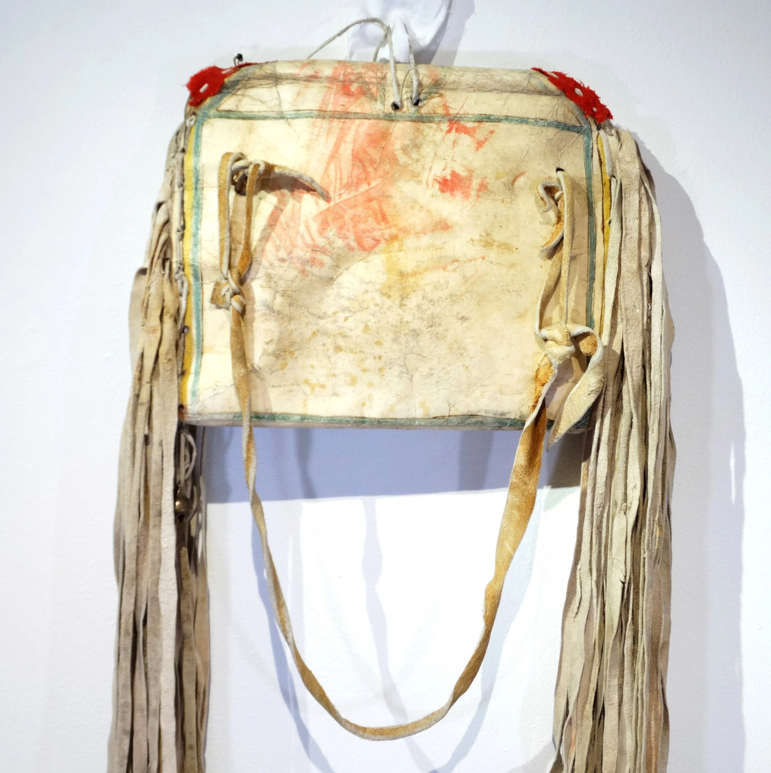 Ojibwa Mini Drum / Rattle — Morning Star Gallery