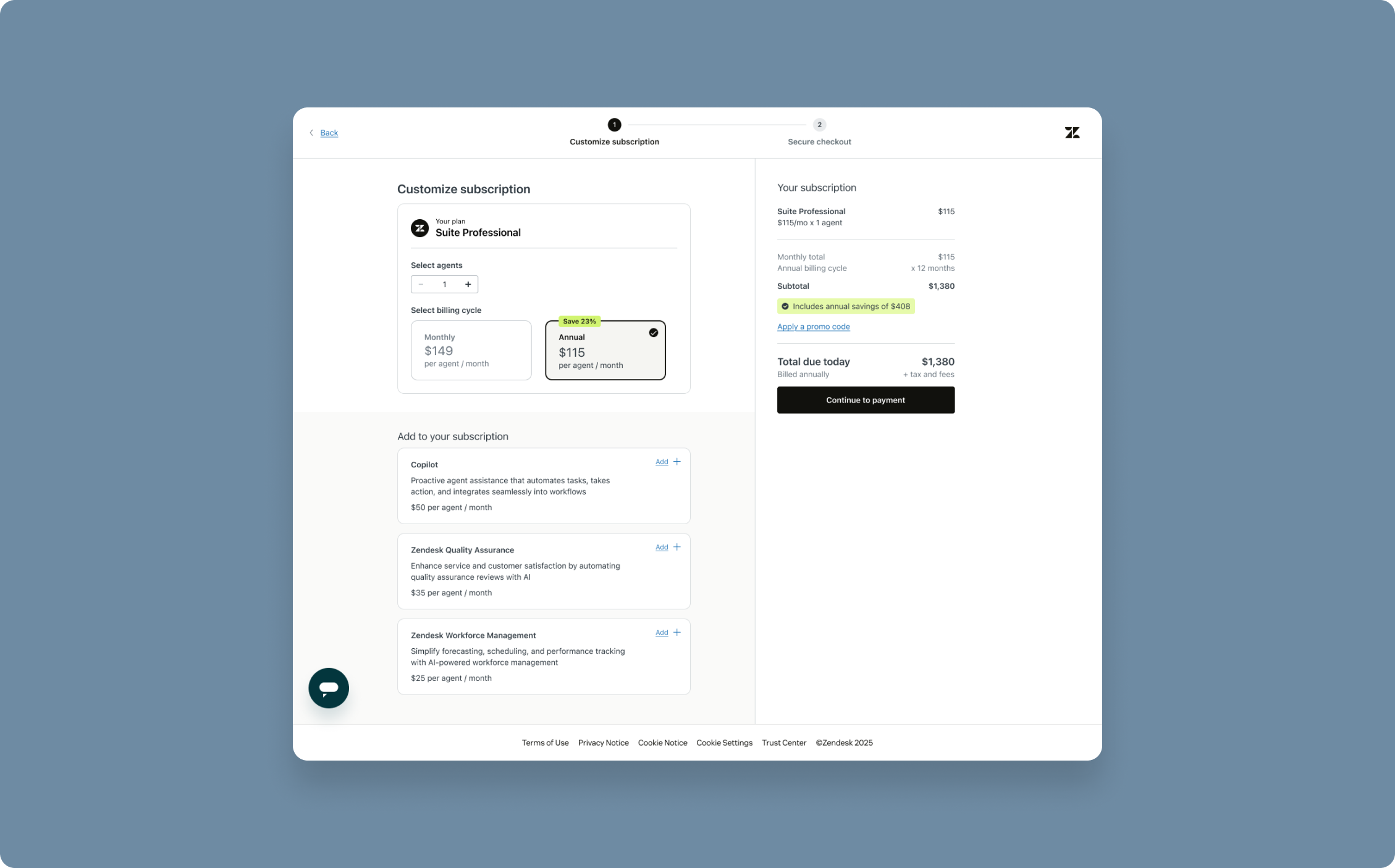 Zendesk | Simplify purchase experience