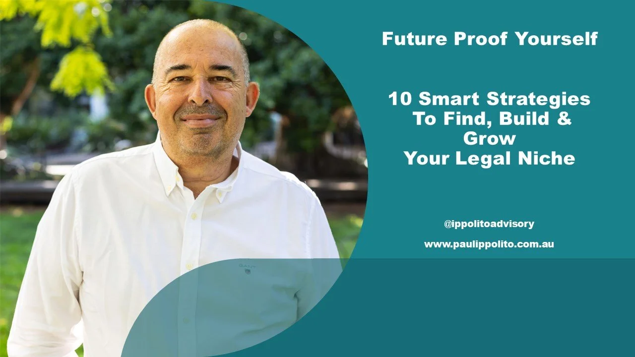 Future Proof Yourself With A Legal Niche