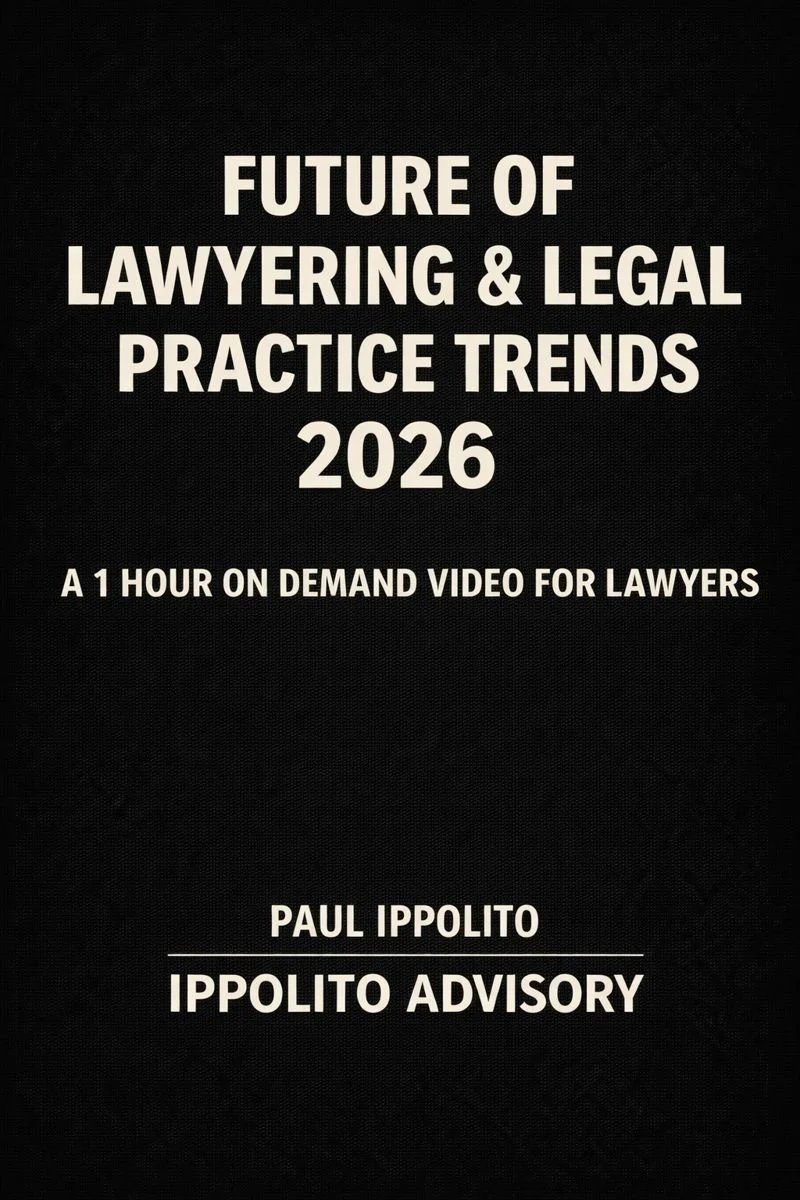 Future Of Lawyering 2026 Video