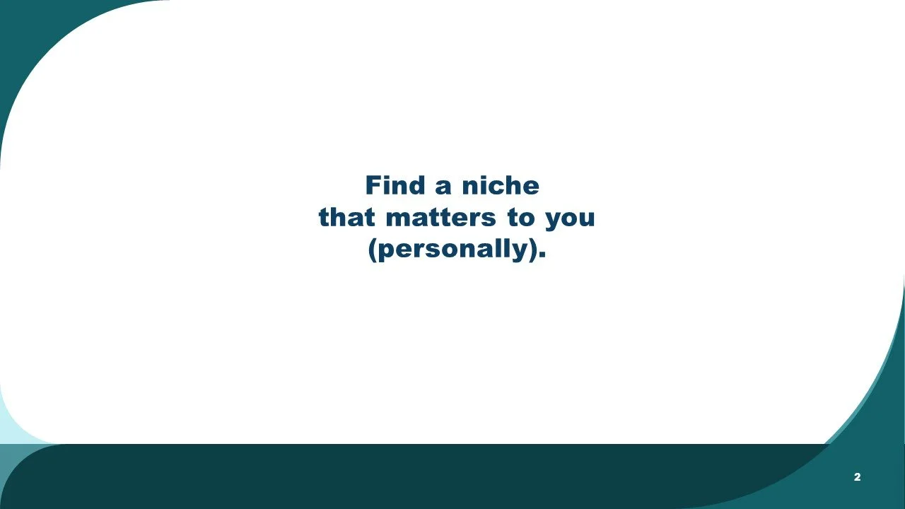 Solo lawyer finding a legal niche that matters personally