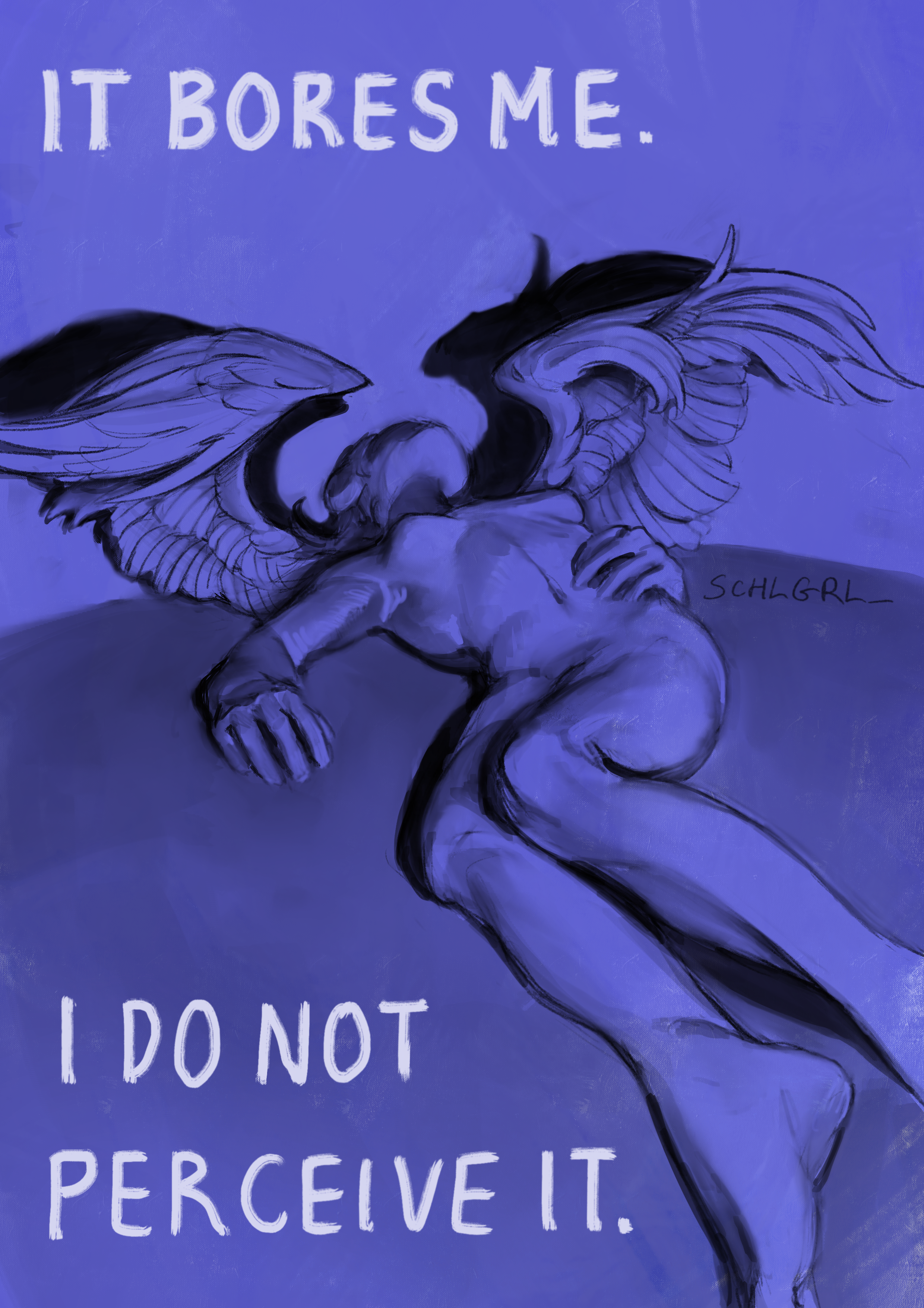 Boredom print
