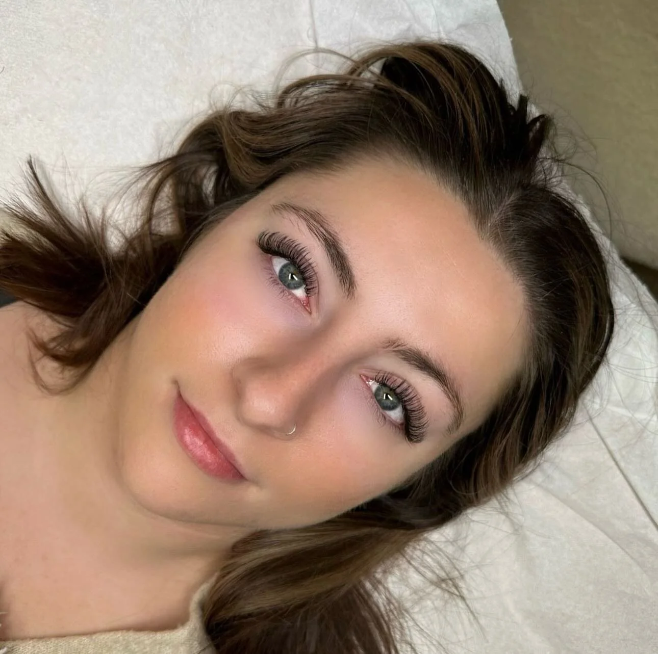 🌟 💫 A beautiful wet-look lashes set done for our lovely client. Try this set for your next visit, with a length of 9-13 and a Cc curl. 😍
Our premium light-weight lashes product does make a difference 💫
A simple touch to make you stand out ✨

Come