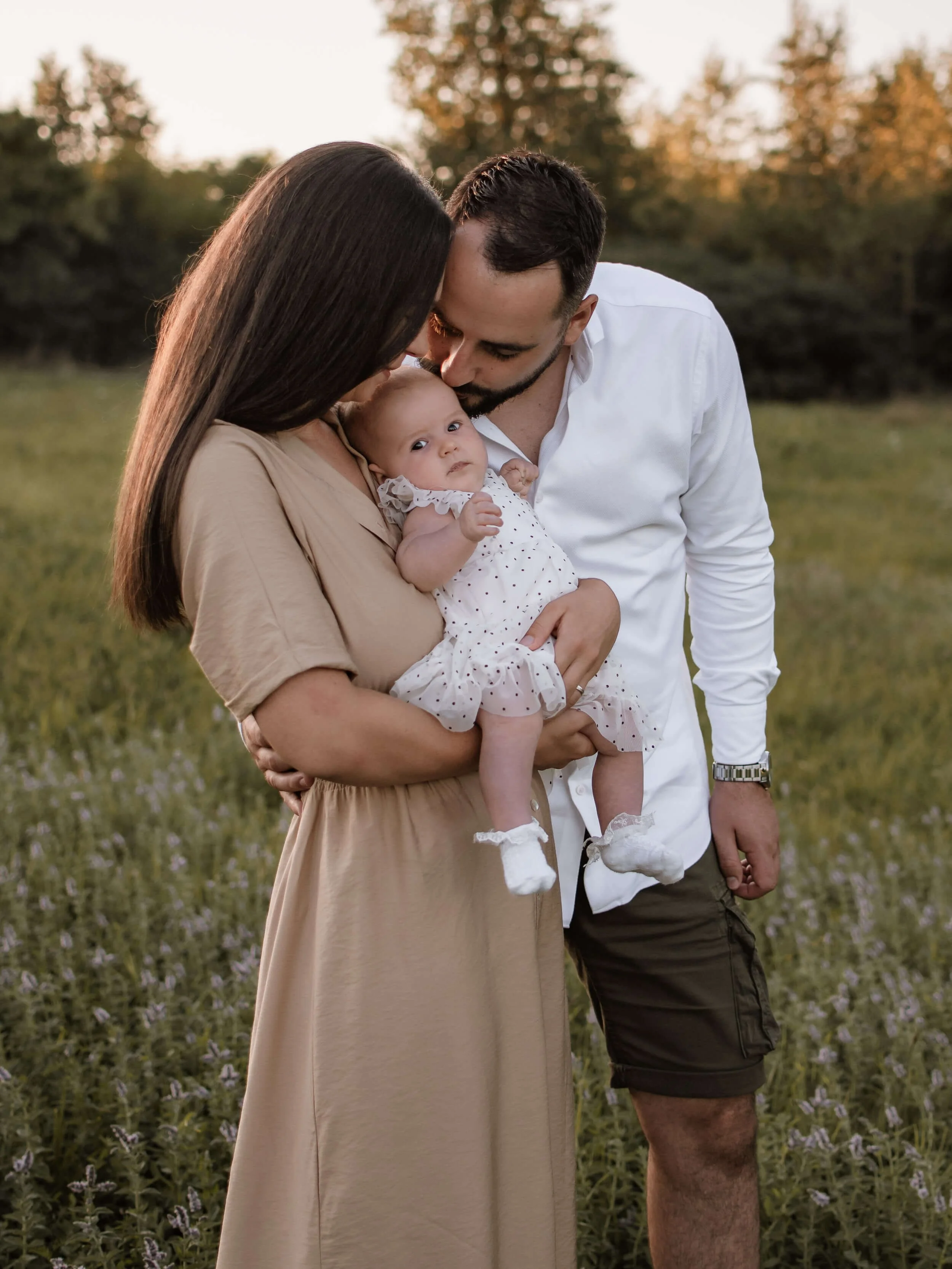 Profesionalno fotografiranje beba u Zagrebu - u prirodi