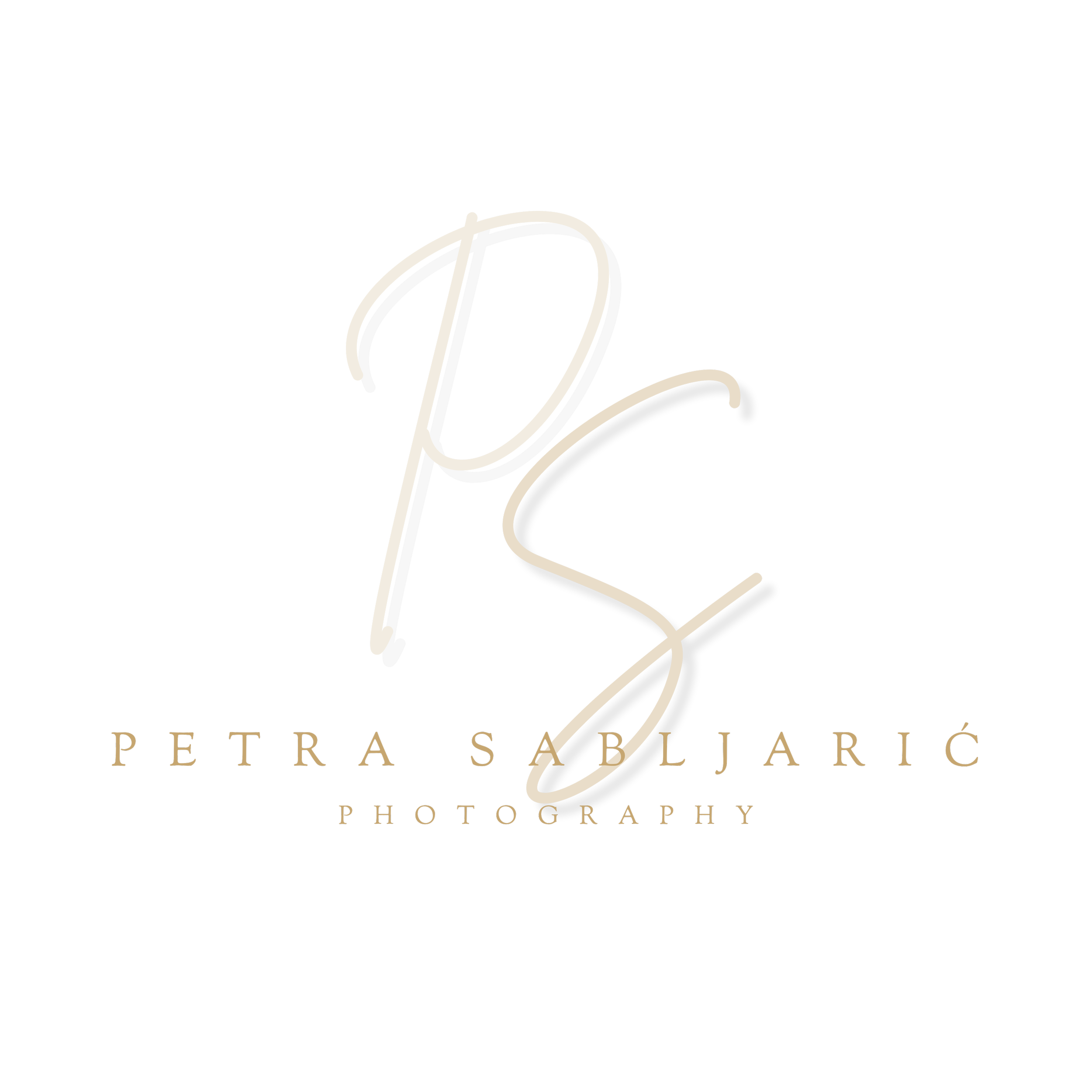 Logo for Petra Sabljarić Photography featuring a stylized 'P' and 'S' with the text 'Petra Sabljarić Photography' underneath.