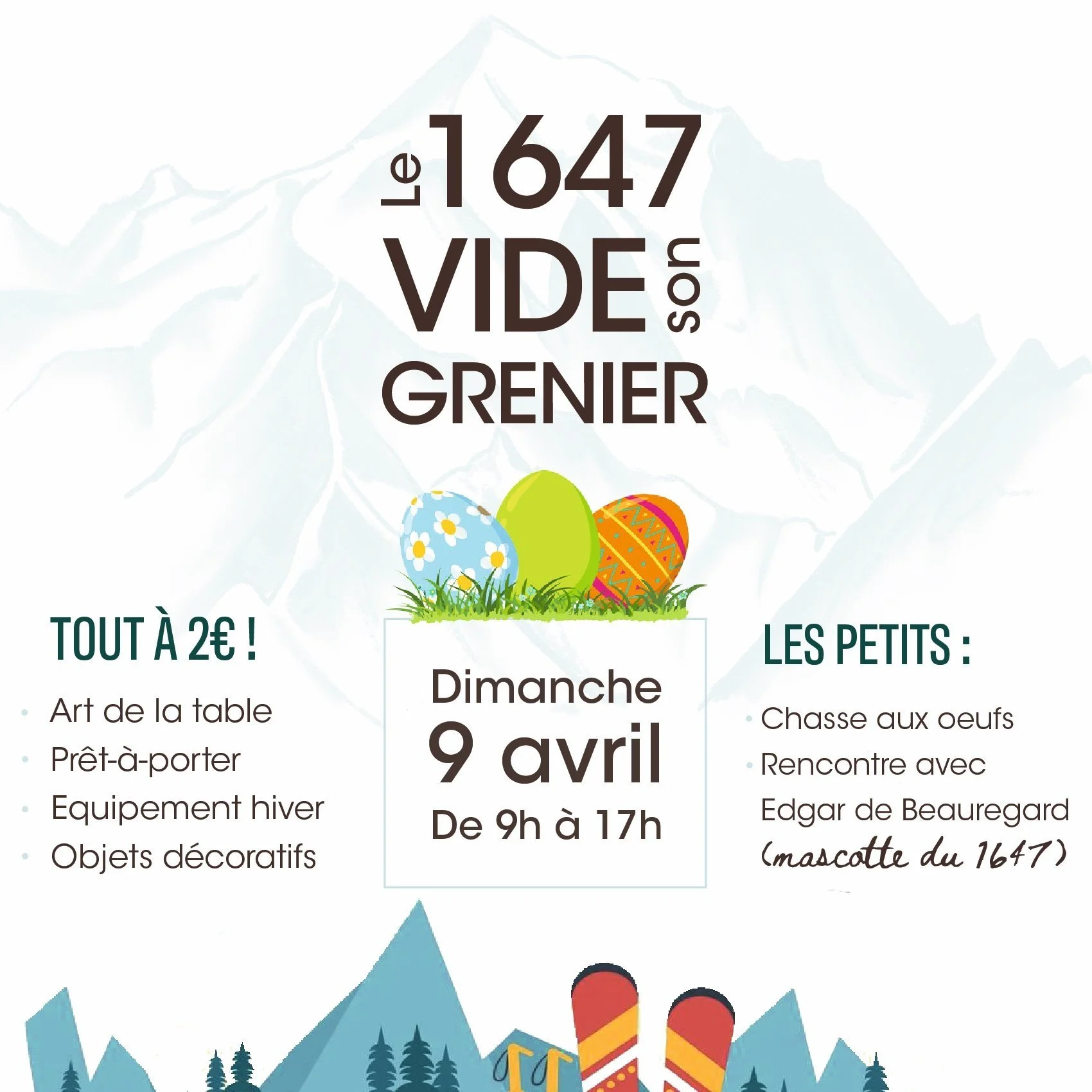 Le 1647 vide son grenier