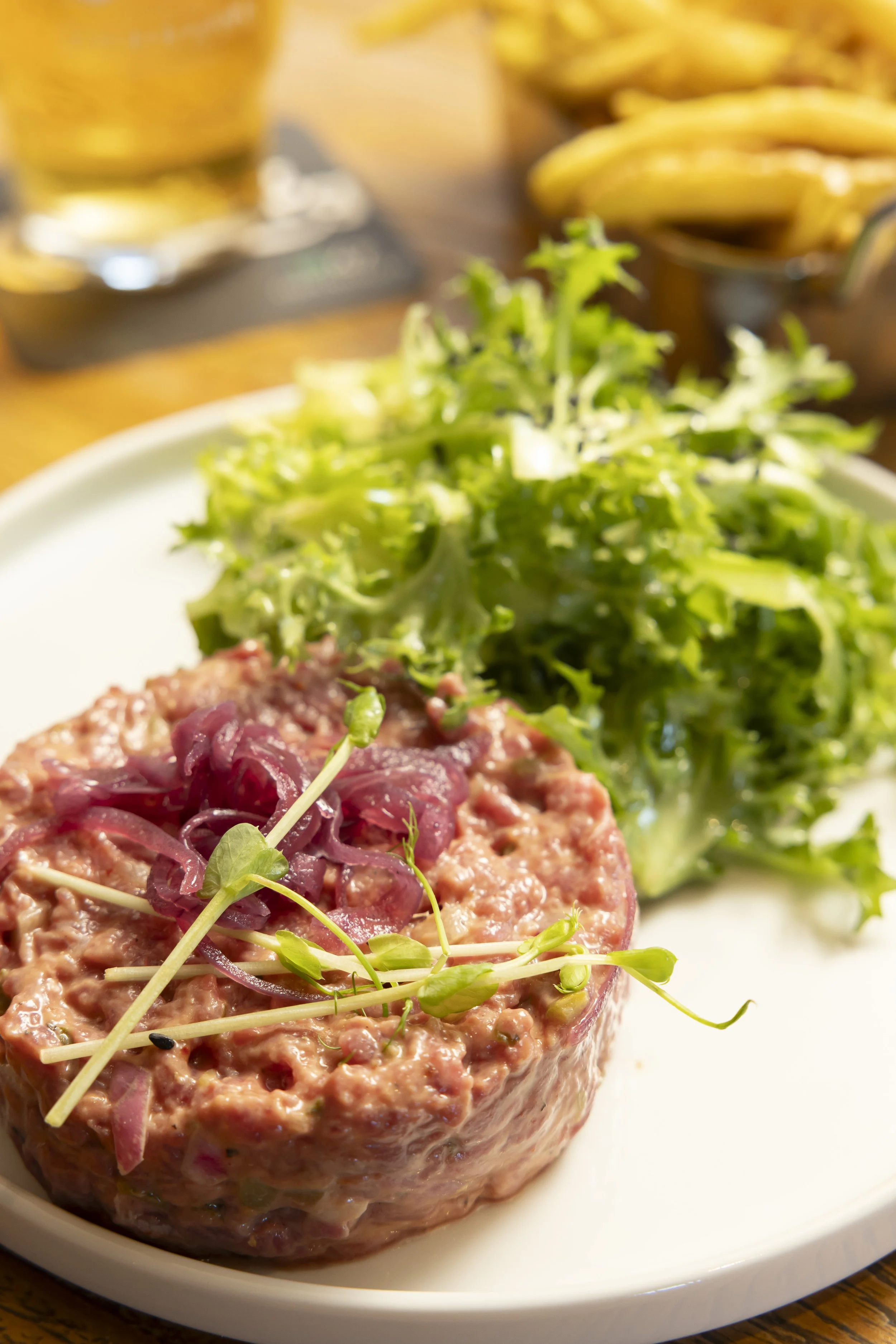 Tartare de boeuf charolais 
