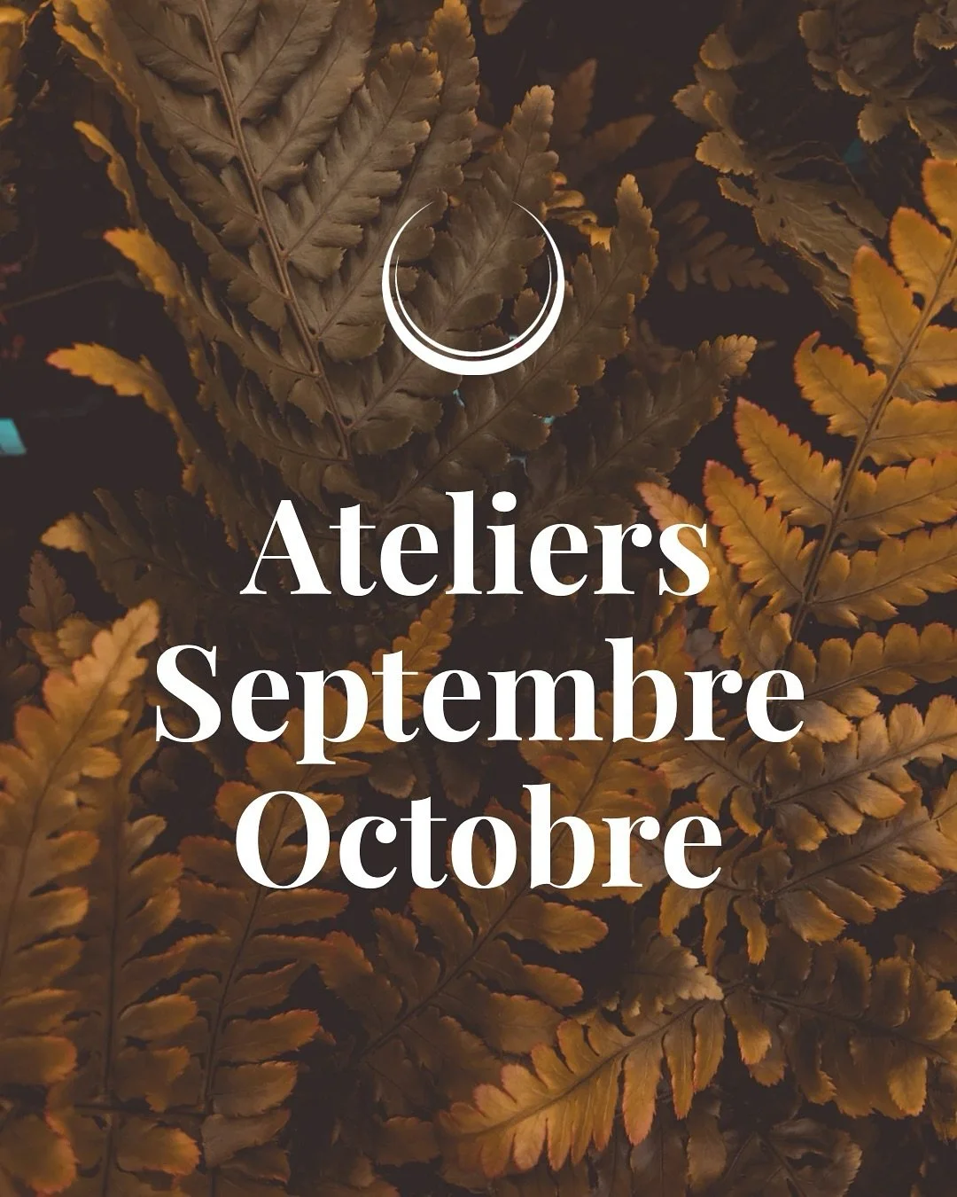 ATELIERS SEPTEMBRE &ndash; OCTOBRE 🧚🏼&zwj;♀️
Une rentr&eacute;e rythm&eacute;e par des temps forts pour revenir &agrave; soi, c&eacute;l&eacute;brer et explorer.

💛 SEPTEMBRE
&bull; Week-end 13 &amp; 14 sept
Immersion 15h &ndash; Yoga, Son &amp; M