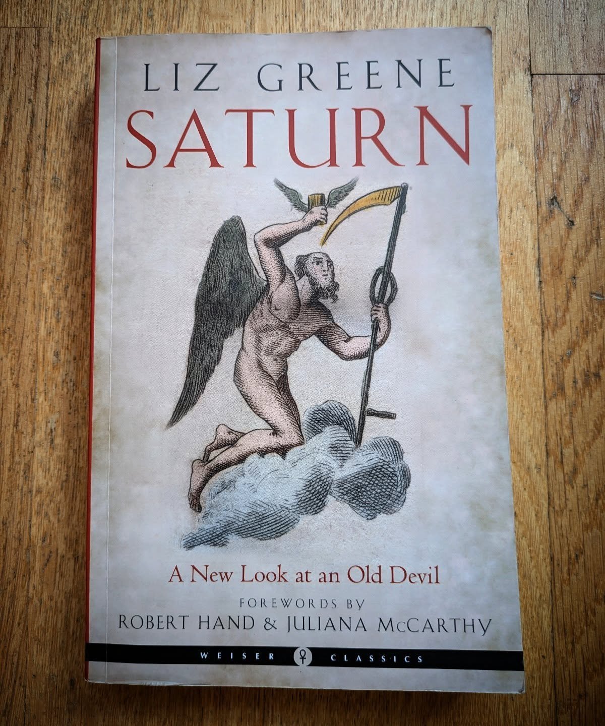 *Currently Reading*
Liz Greene's Saturn: A New Look at an Old Devil
A landmark work in psychological astrology exploring Saturn's role not as a punisher, but as a teacher.
I'd recommend it to anyone interested in shadow work or the karmic threads t