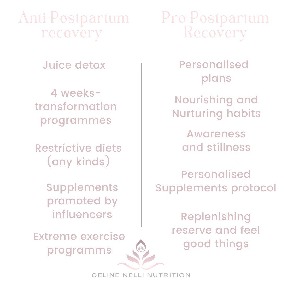 I am not sure why postpartum recovery is not discussed as a must and not a luxury. I supposed like everything in our world the diet culture is pretty much present all the time and pretty much more so after having a baby as we obsessed about rushing g