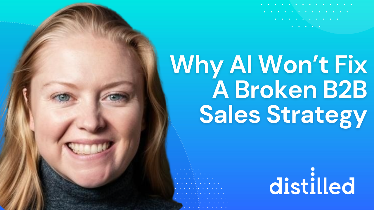 AI won't fix a broken sales strategy — but this conversation might