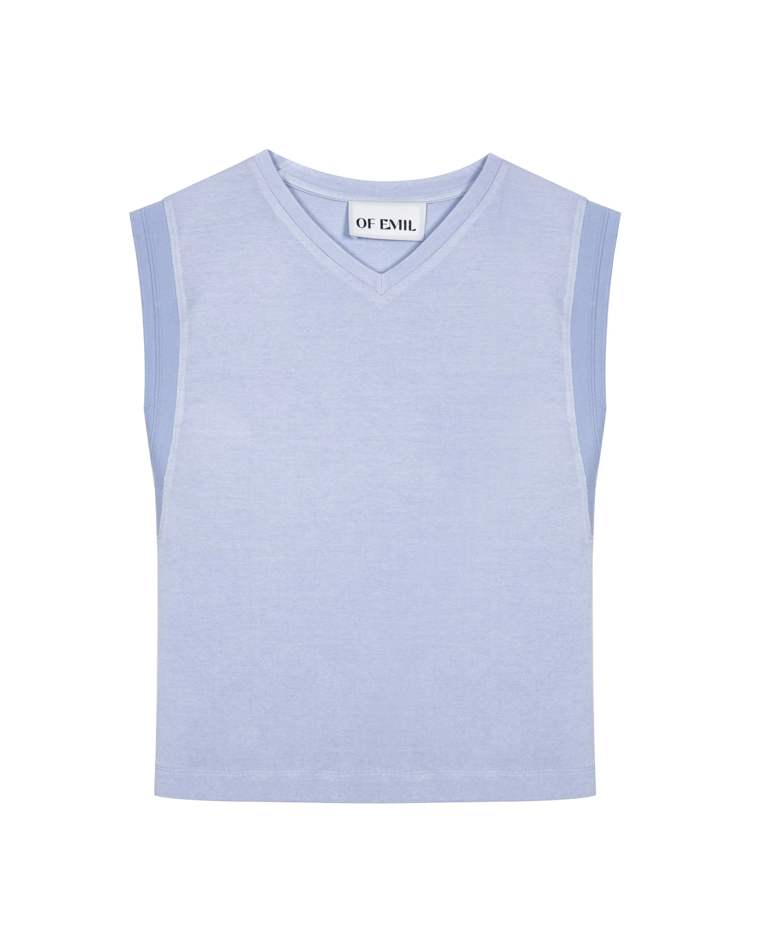 Silk & Modal V-neck Tank