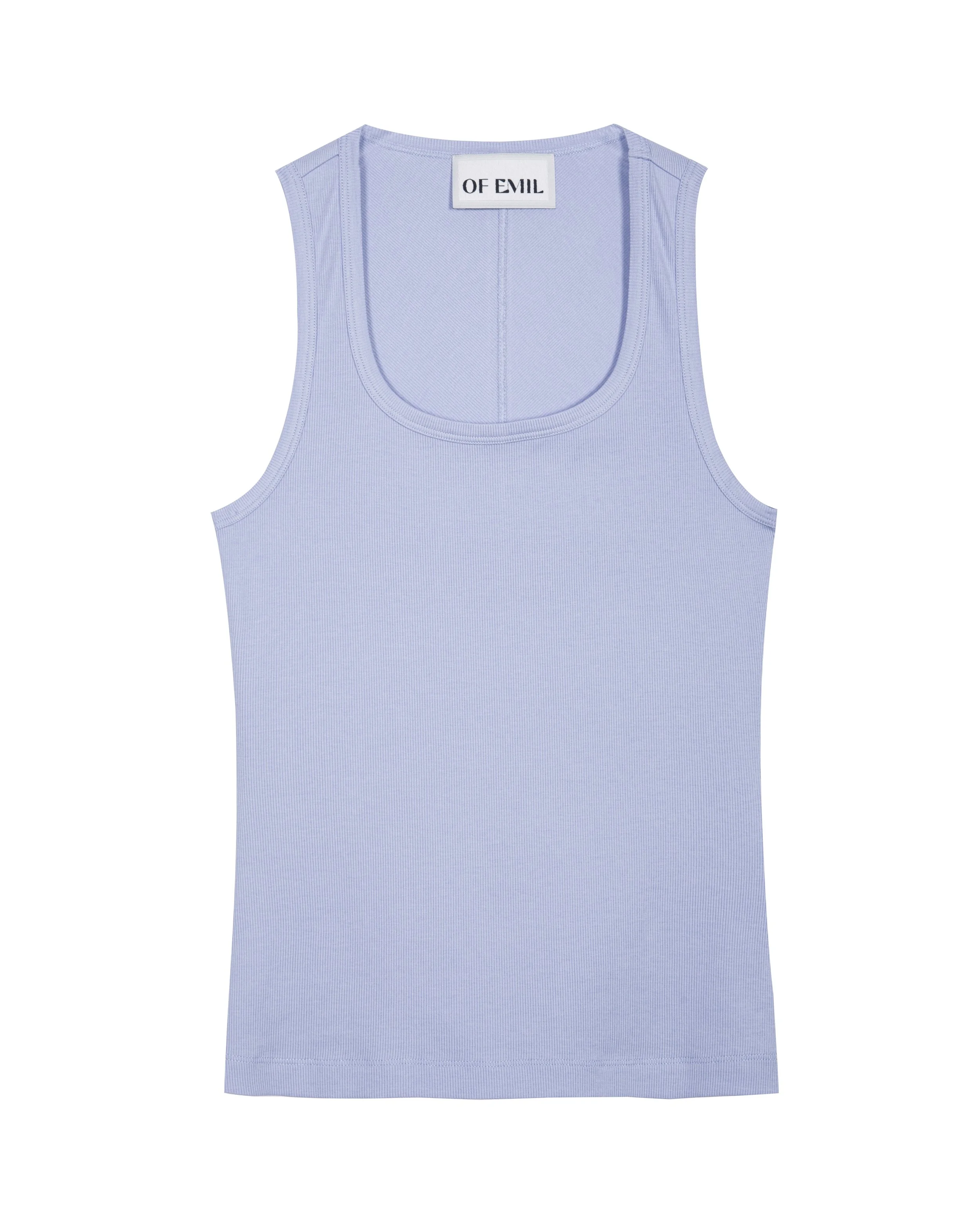 Silk & Cotton Rib Vest