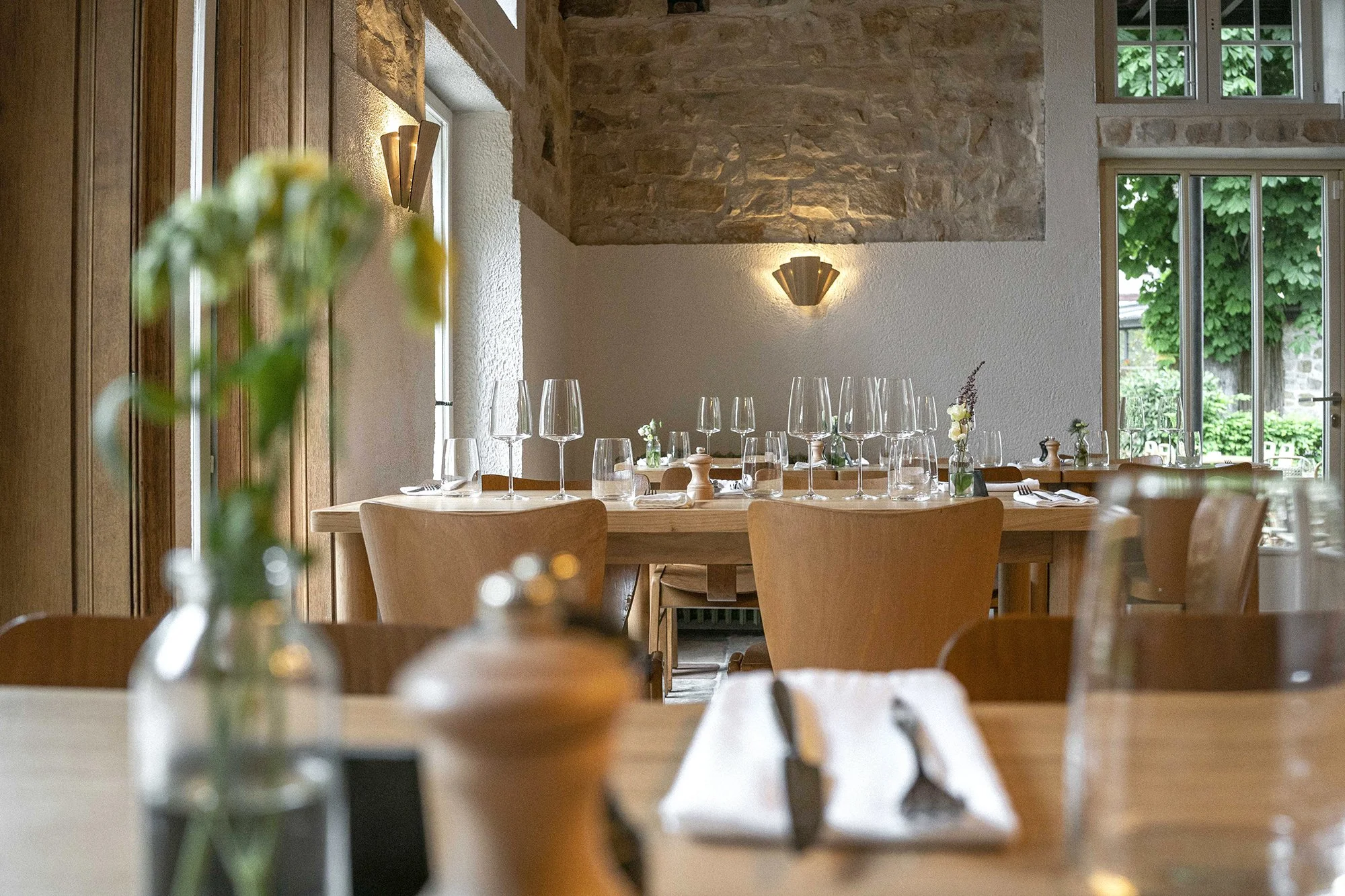 Un repas à La Papote