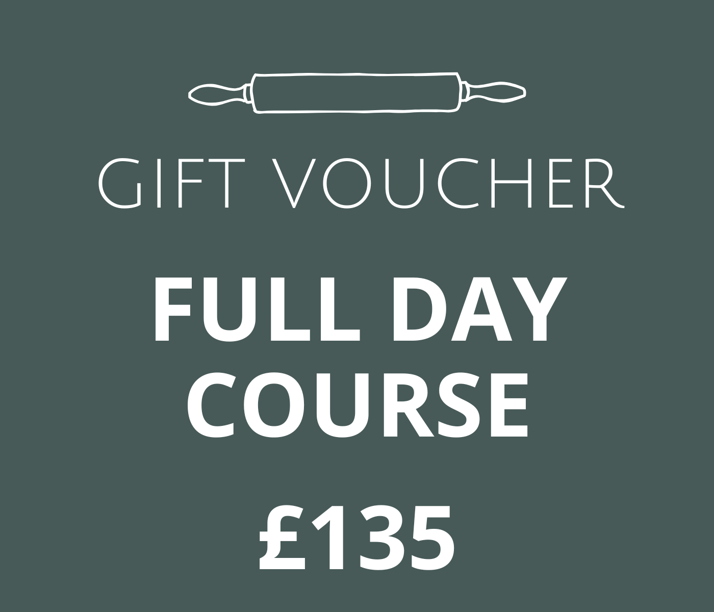 Full Day Course Gift Voucher