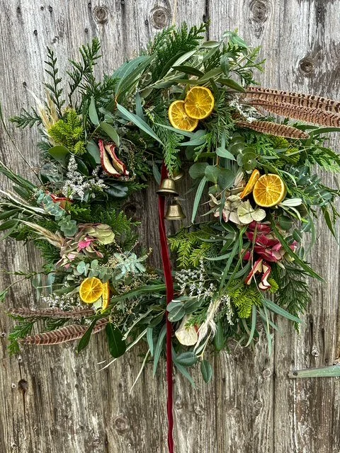 Christmas Foodie Gifts and Wreaths Course