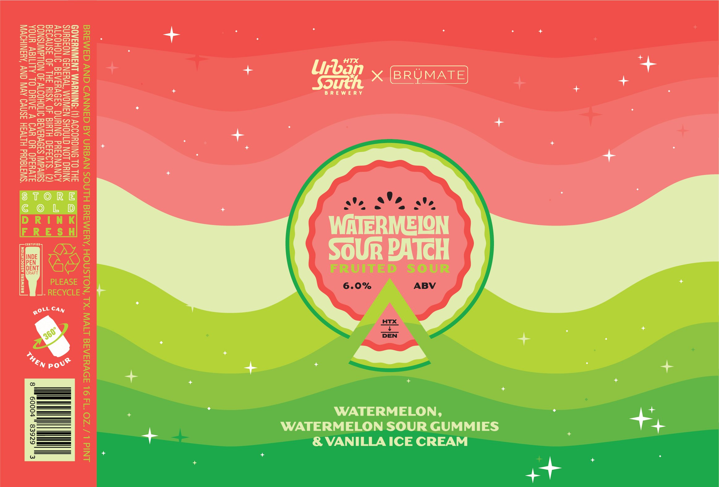 Watermelon Sour Patch — Sather Design Co.