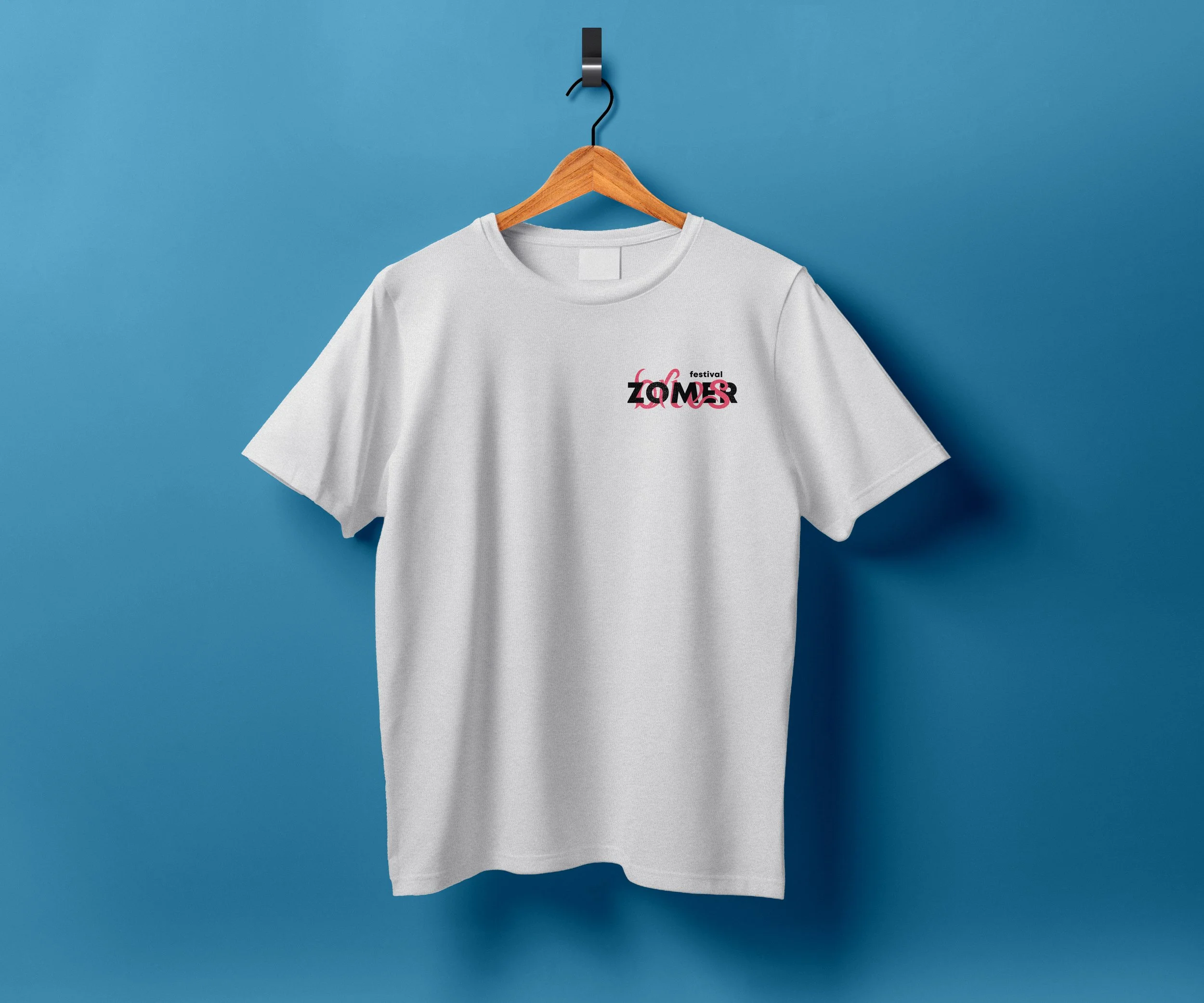 Full festival branding including website, logo, and merchandise design for Zomerbries event