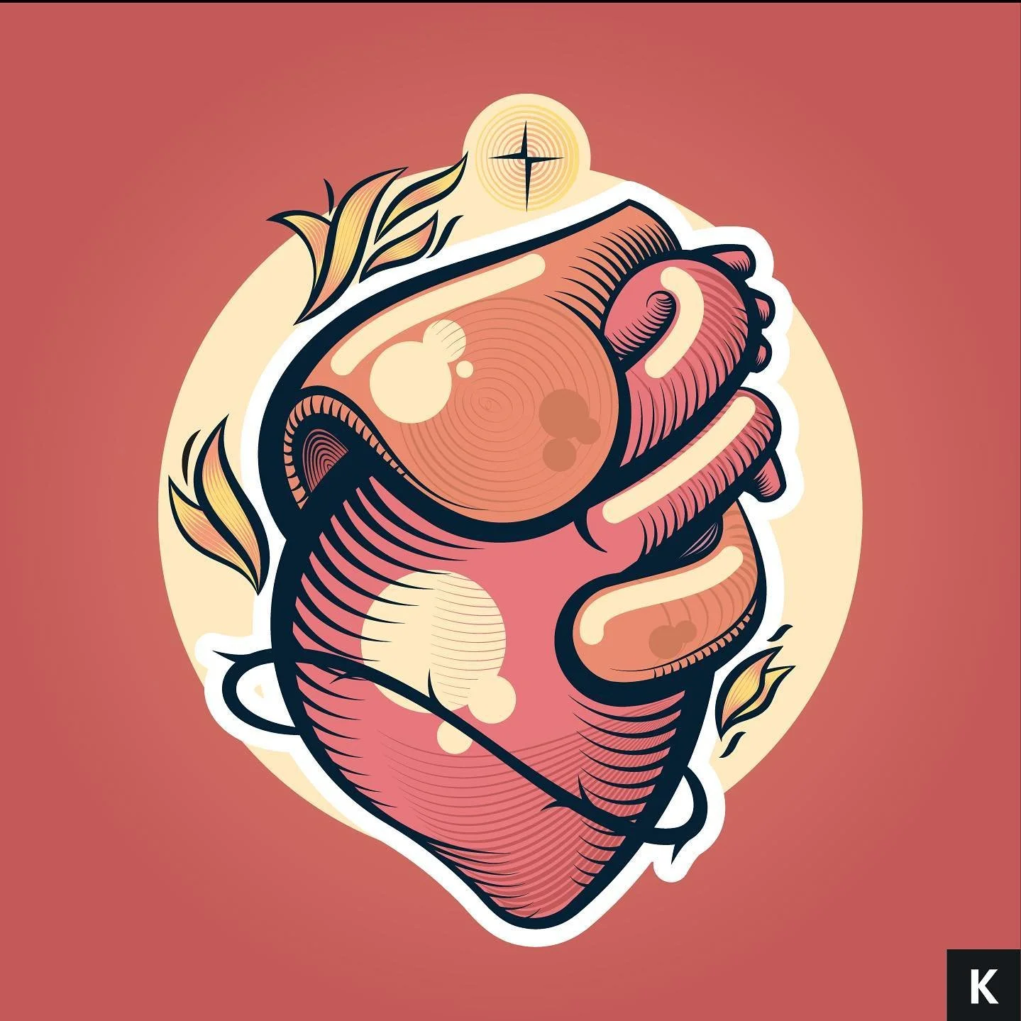 &bdquo;Sacred Heart&ldquo; illustration. Which one is your colour scheme?
.
.
#vector #vectorart #vectorillustration #illustration #illustrator #heart #sacred #sacredheart #jesus #christian #red #tattooideas #tattooinspiration