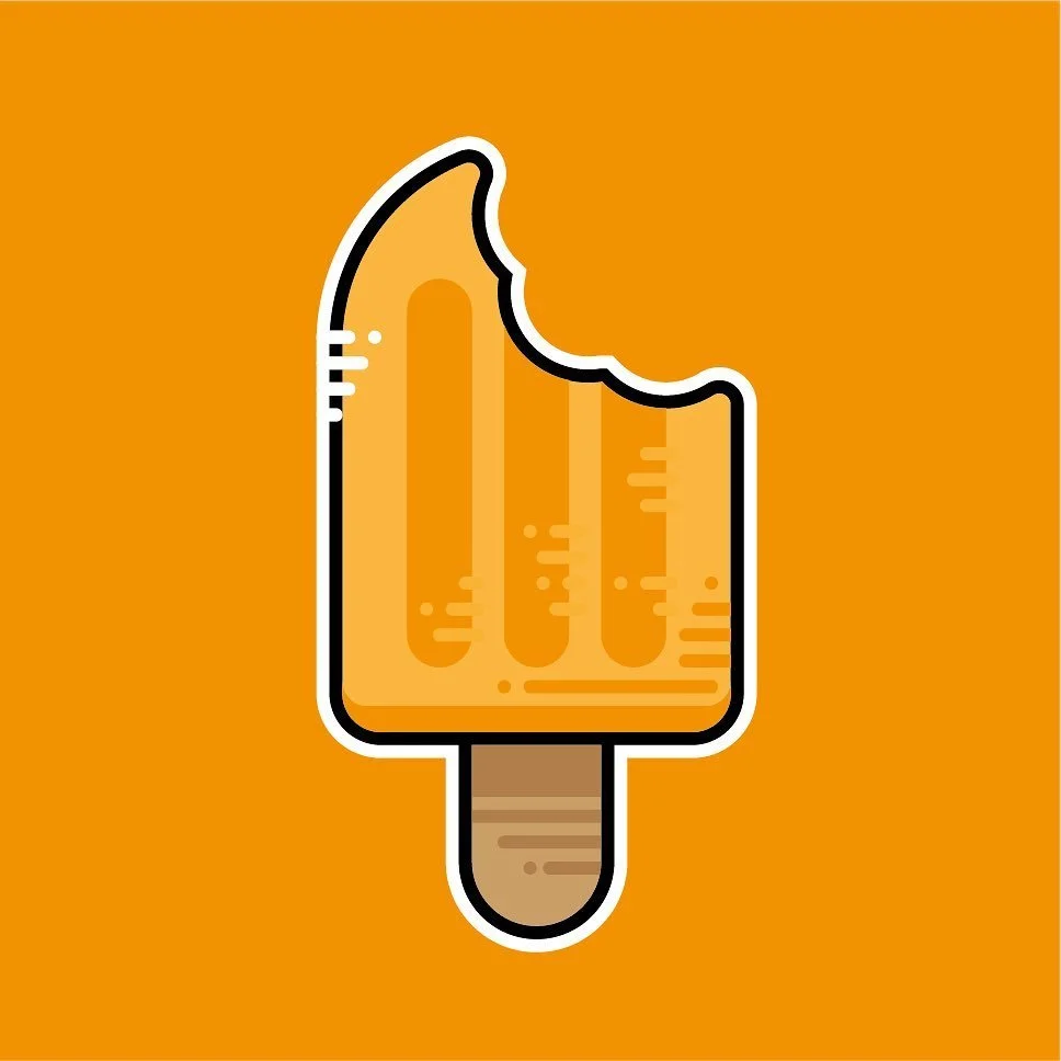 Summer is gone but ice cream isn&rsquo;t! What kind of person are you? #vector #vectorart #art #ice #icecream #color #colour #simple #vectorgraphic #graphicdesign #fun
