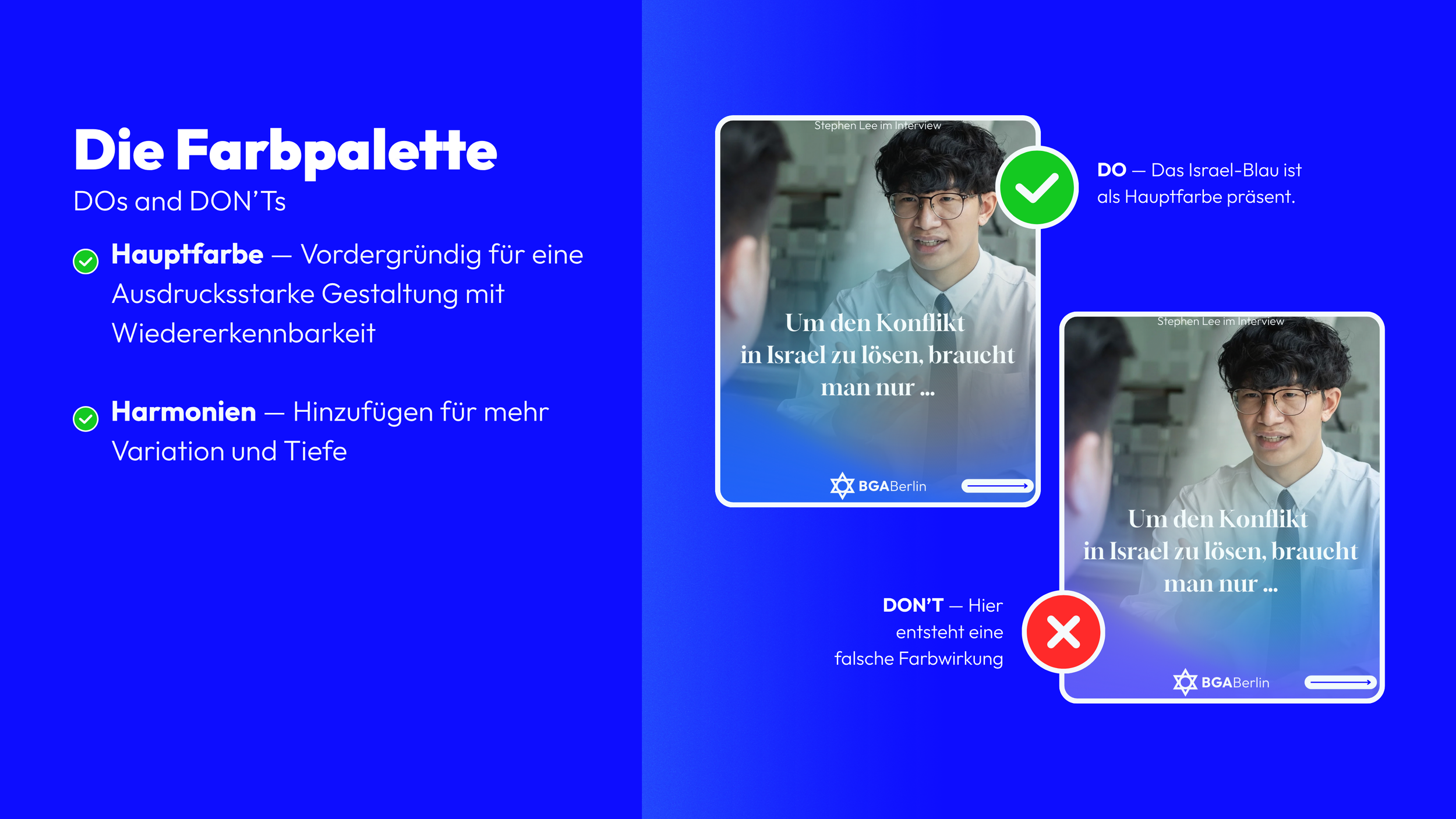 Farbpalette Verwendung