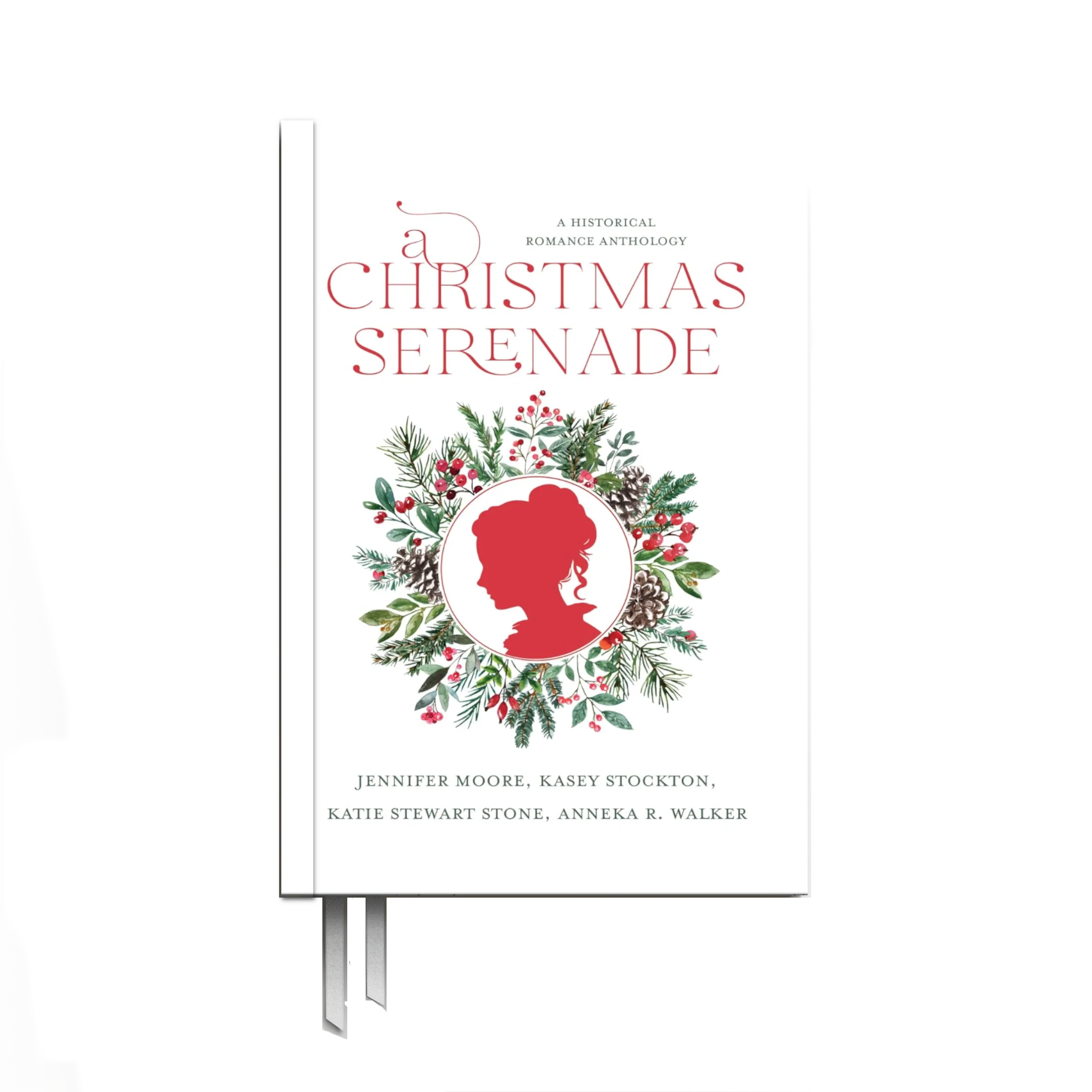 An image of "A Christmas Serenade" on a Book Cover
