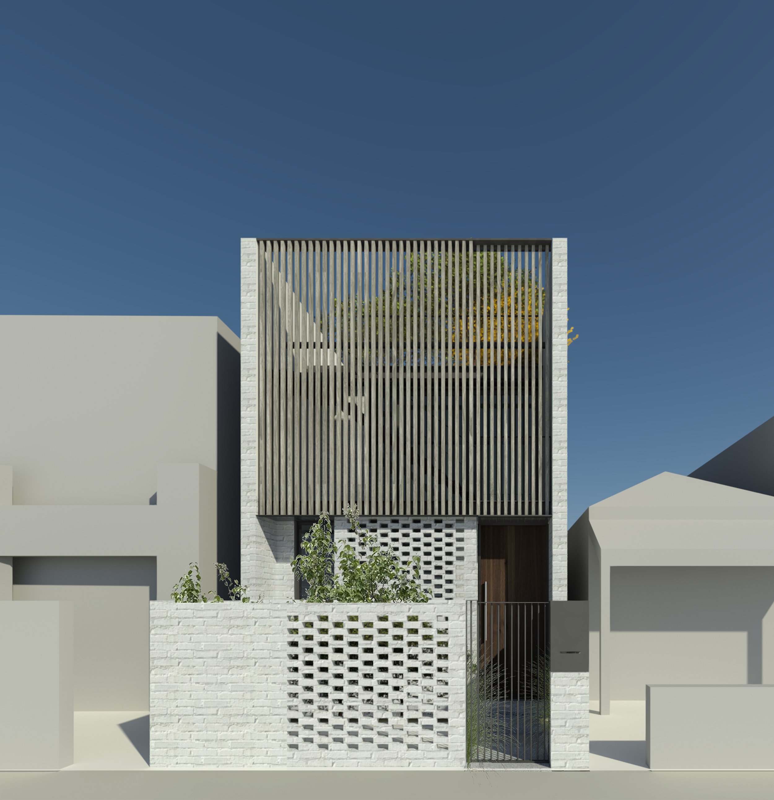 03 Timber Screen Closed brick fence.jpg