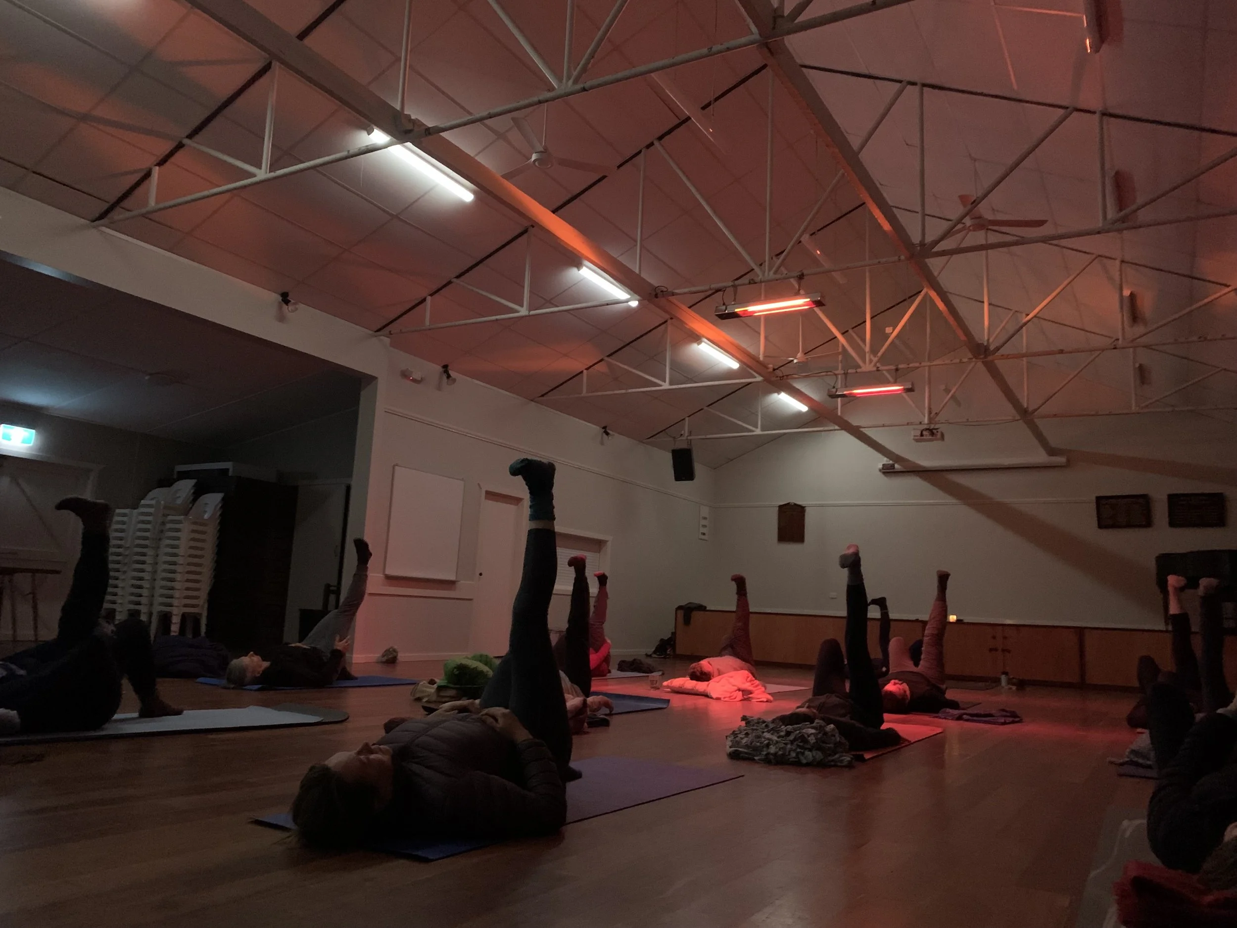 Yoga at the Hall