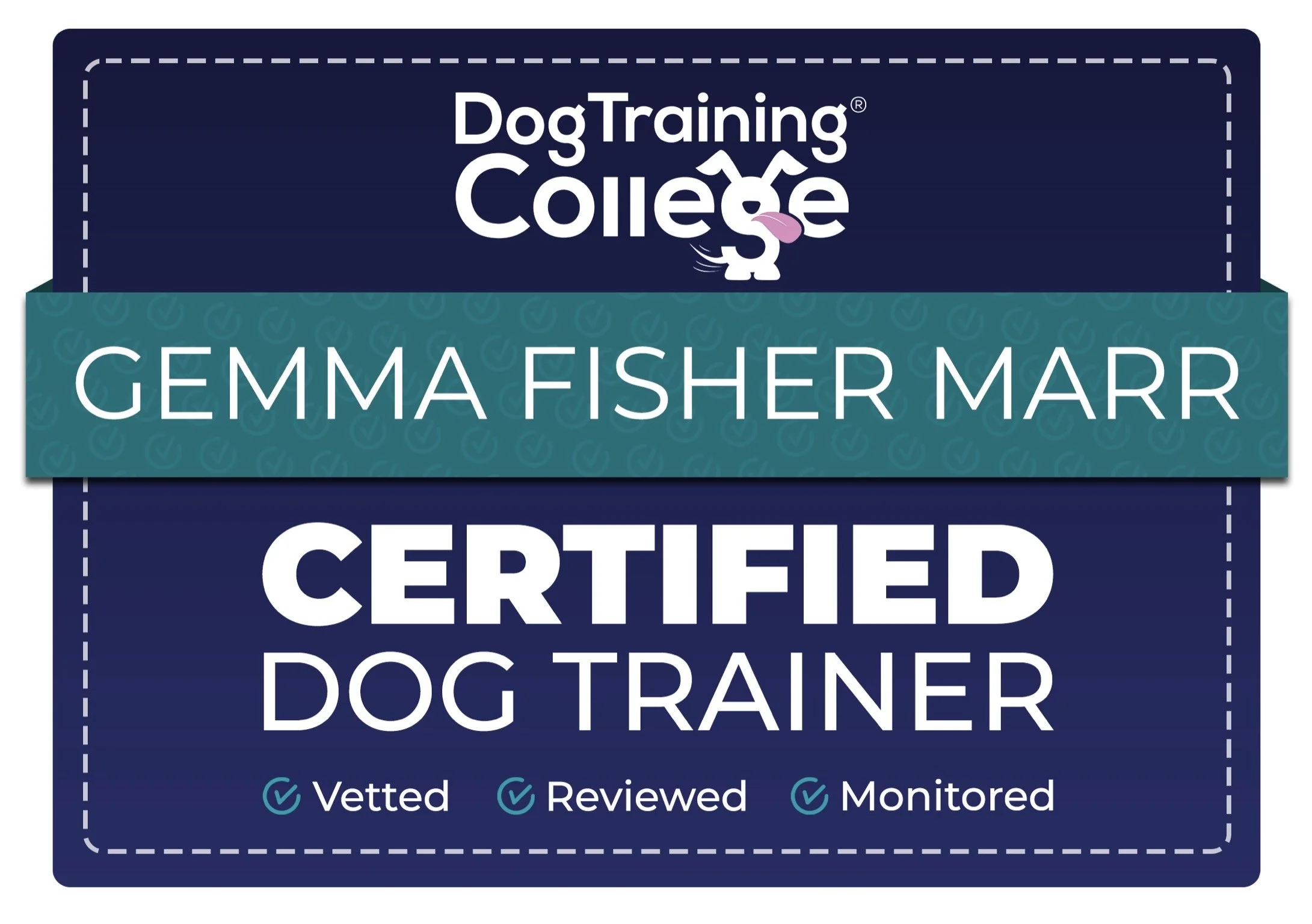 Certified Dog Trainer