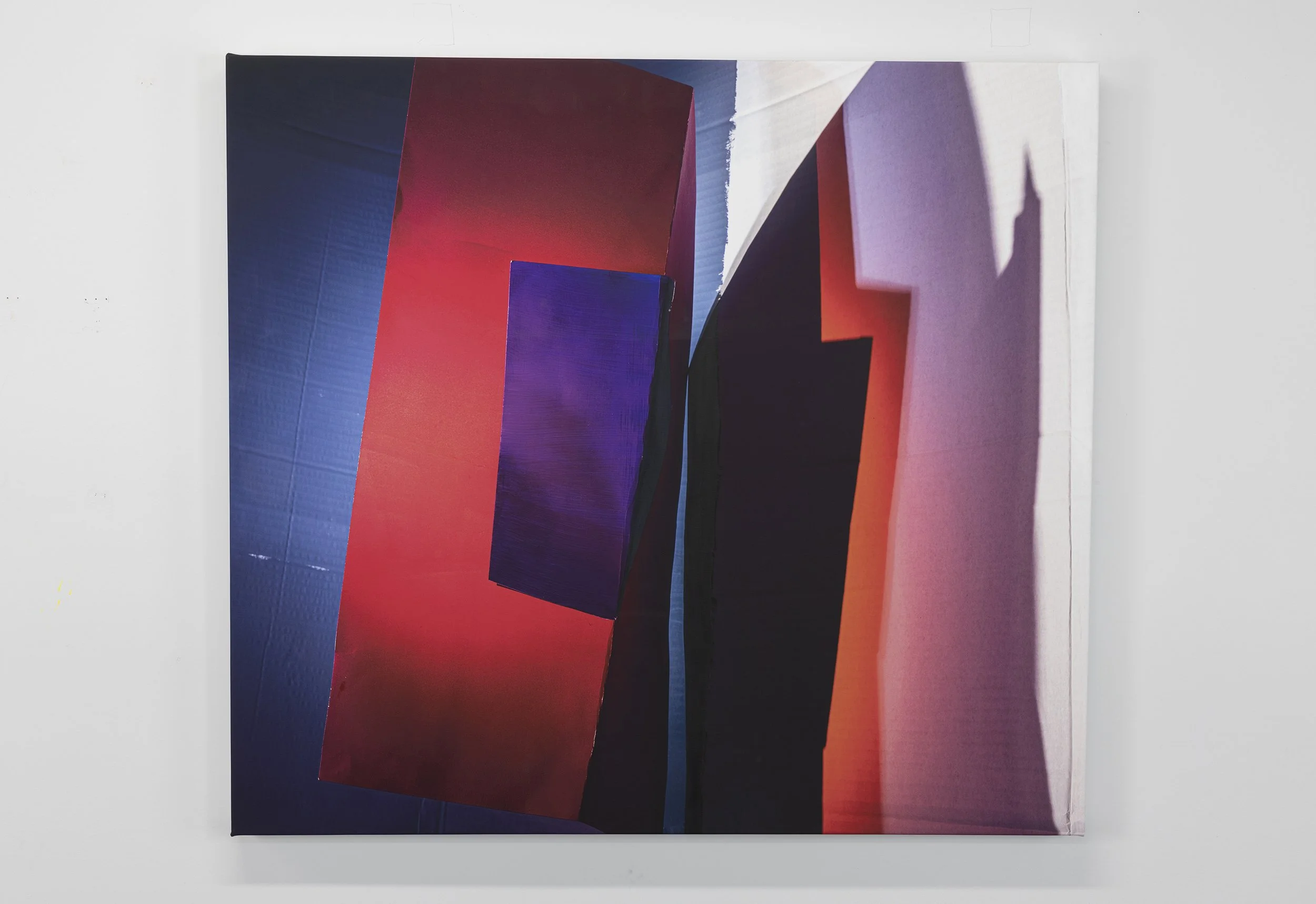 Point of Origin 2025 Archival Ink and Acrylic on Canvas 36 x 40 Inches