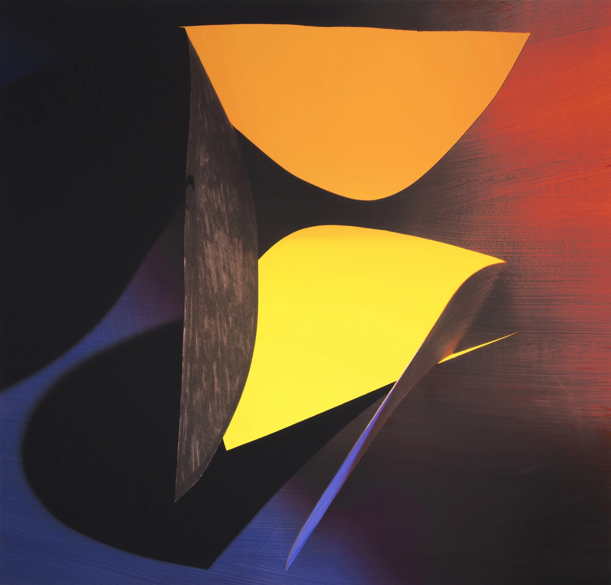 'Equal Measure'  2021  Archival Ink and Acrylic on Canvas  72 x 76 Inches