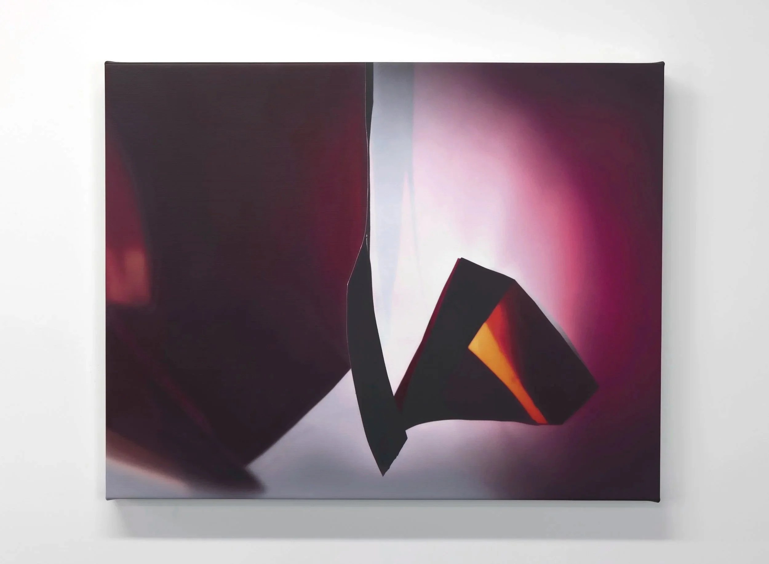 Here and There 2025 Archival Ink and Acrylic on Canvas 22 x 28 Inches