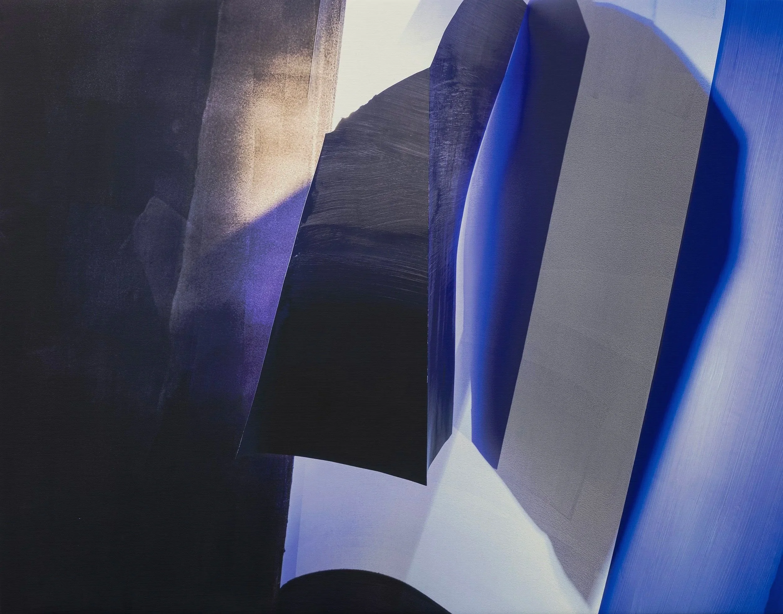 Scanner 2025 Archival Ink and Acrylic on Canvas 22 x 28 Inches