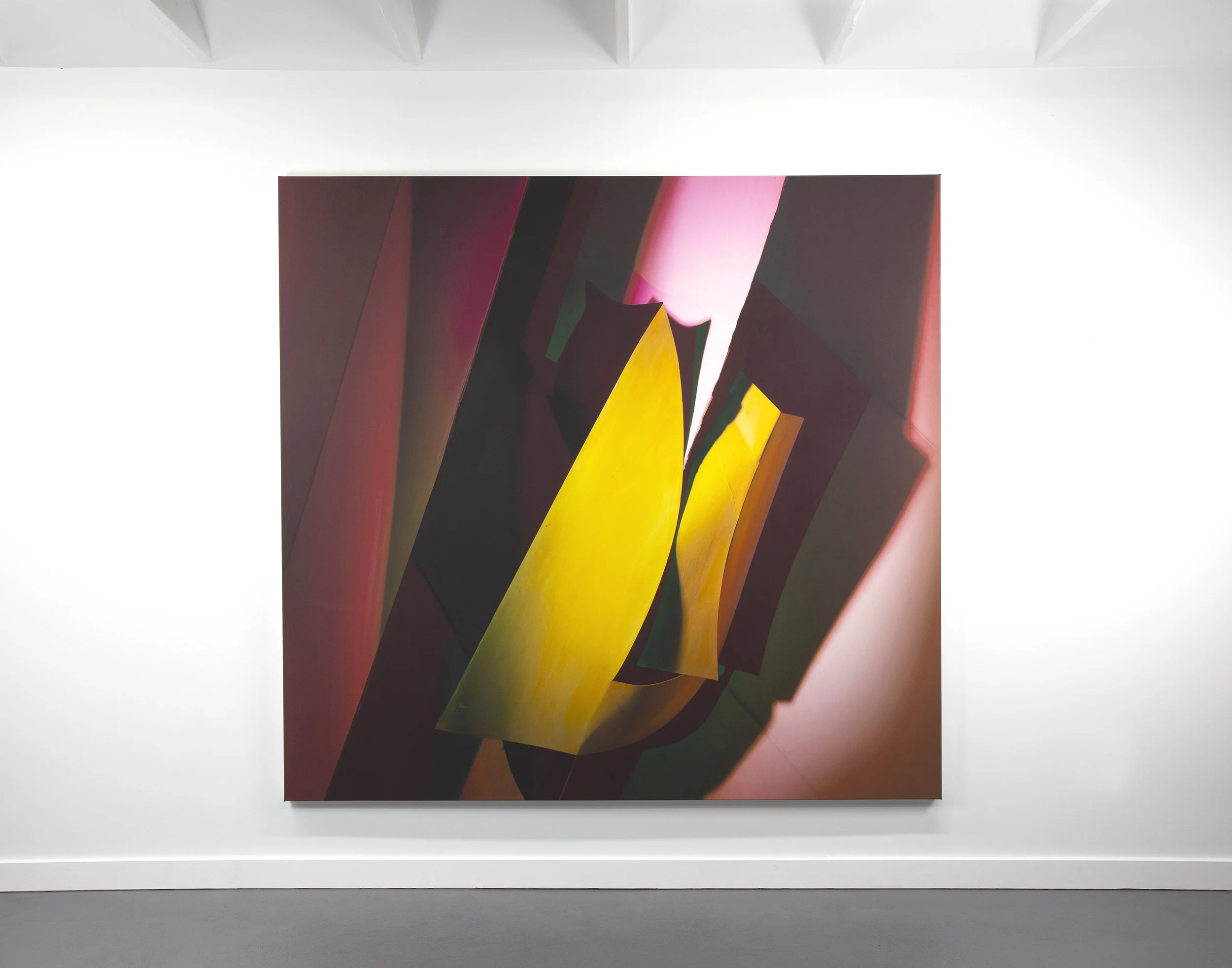 'Suddenly' 2023 Archival Ink and Acrylic on Canvas  72 x 76 Inches